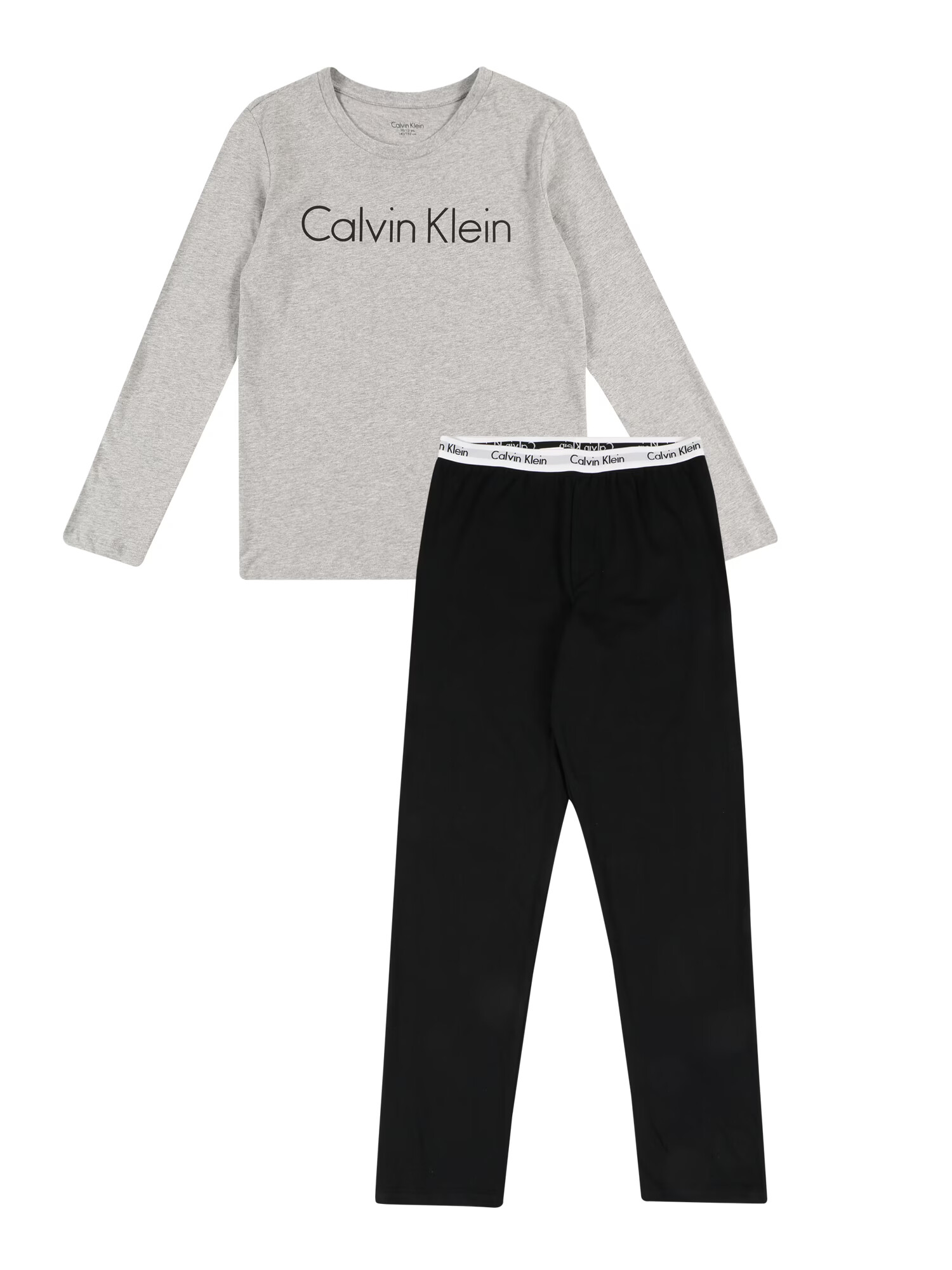 Calvin Klein Underwear Pijamale gri / negru - Pled.ro