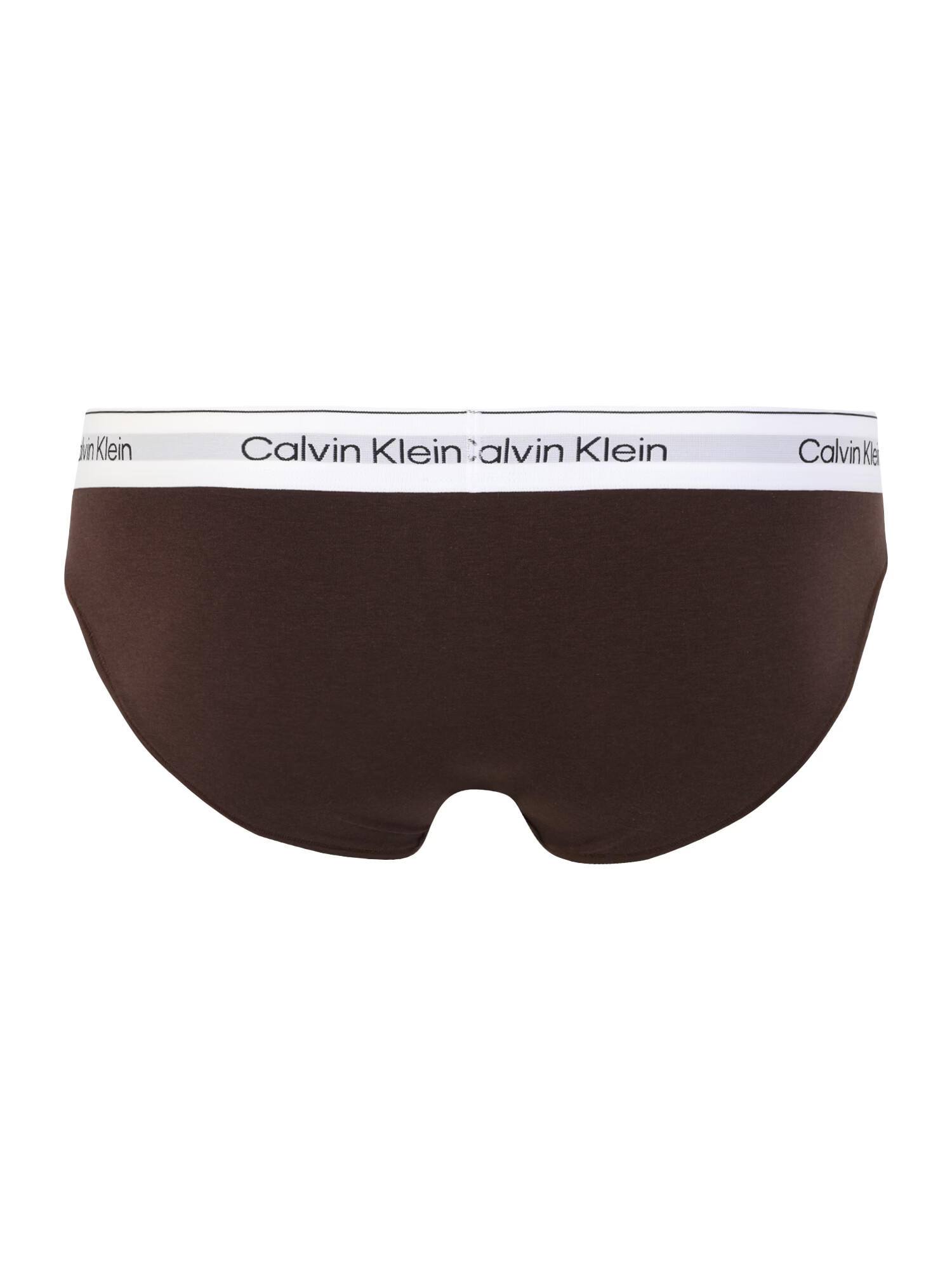 Calvin Klein Underwear Plus Slip maro închis / negru / alb - Pled.ro