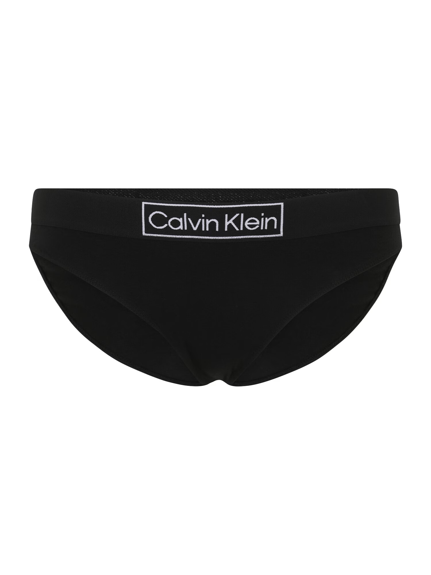 Calvin Klein Underwear Plus Slip negru / alb - Pled.ro