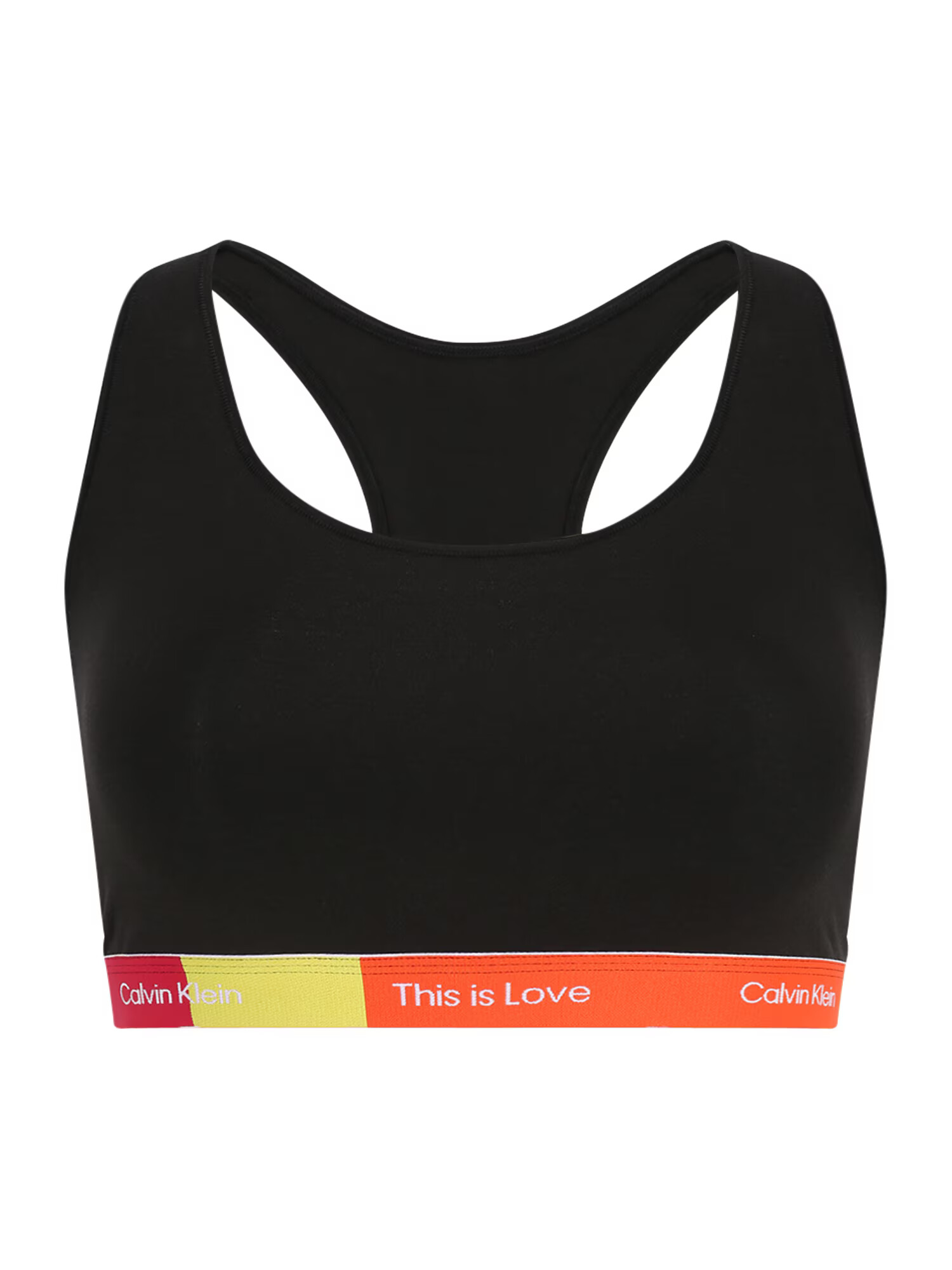 Calvin Klein Underwear Plus Sutien galben / portocaliu / negru / alb - Pled.ro