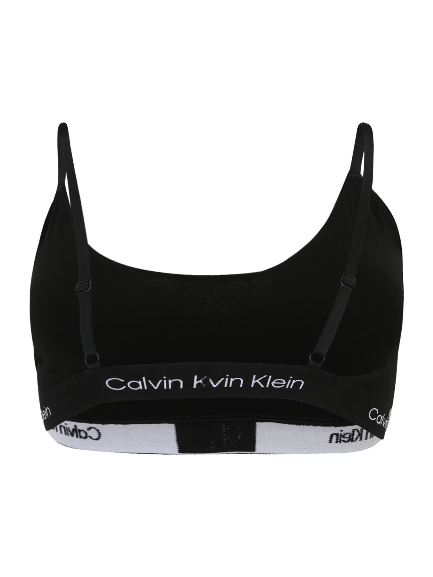 Calvin Klein Underwear Plus Sutien negru / alb - Pled.ro