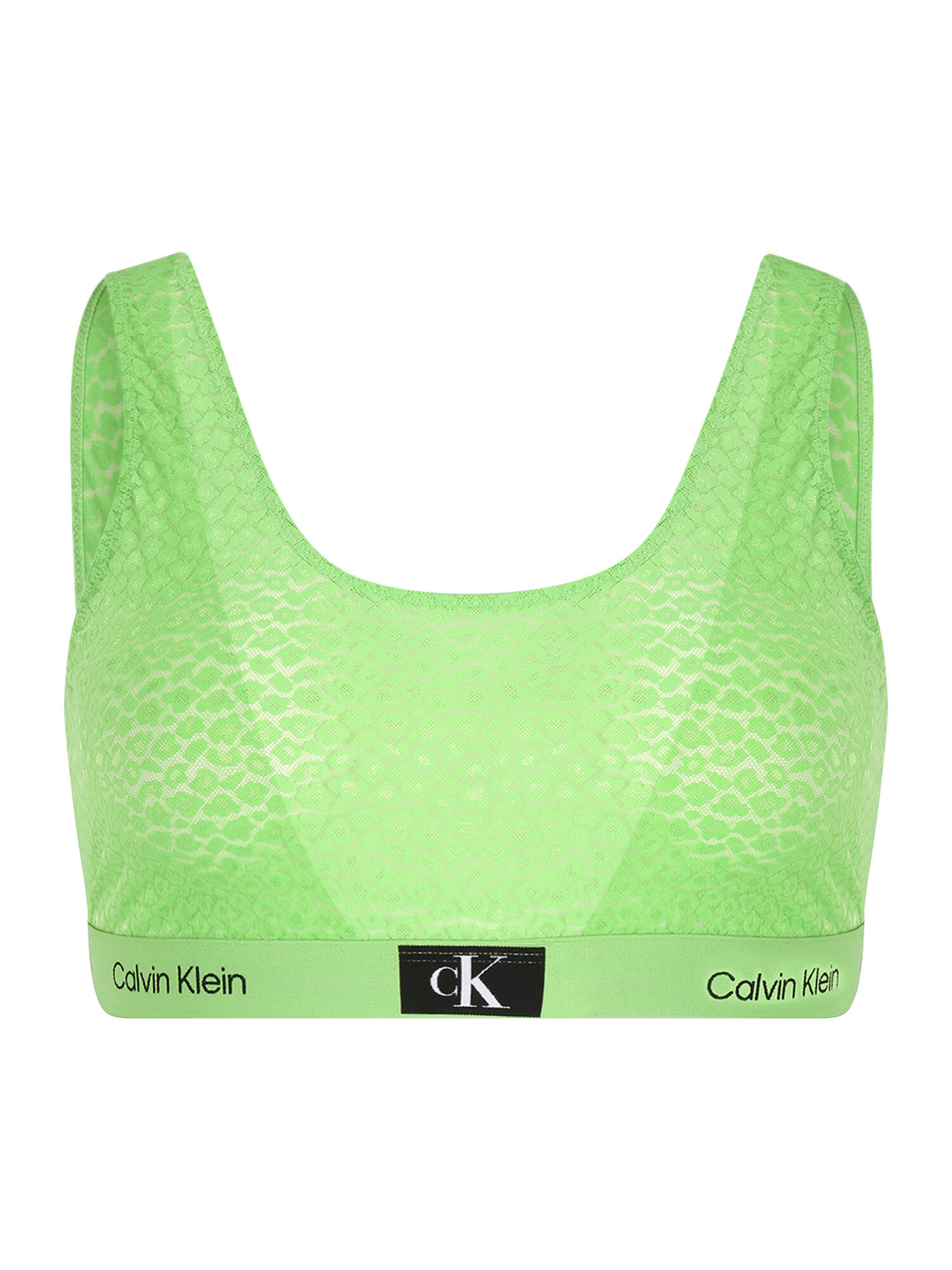 Calvin Klein Underwear Plus Sutien verde măr / negru / alb - Pled.ro