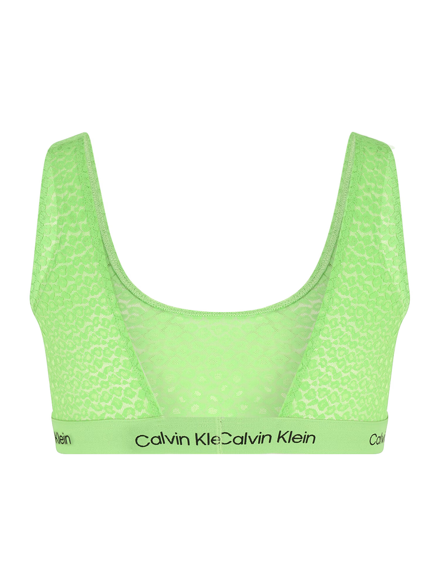 Calvin Klein Underwear Plus Sutien verde măr / negru / alb - Pled.ro