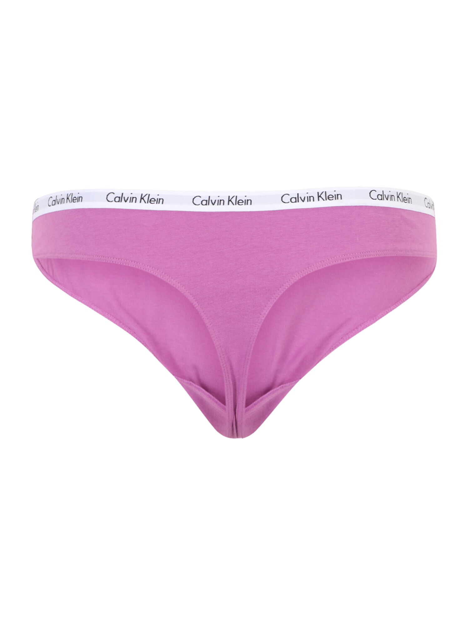 Calvin Klein Underwear Plus Tanga 'Carousel' crem / gri fumuriu / mov orhidee / negru - Pled.ro