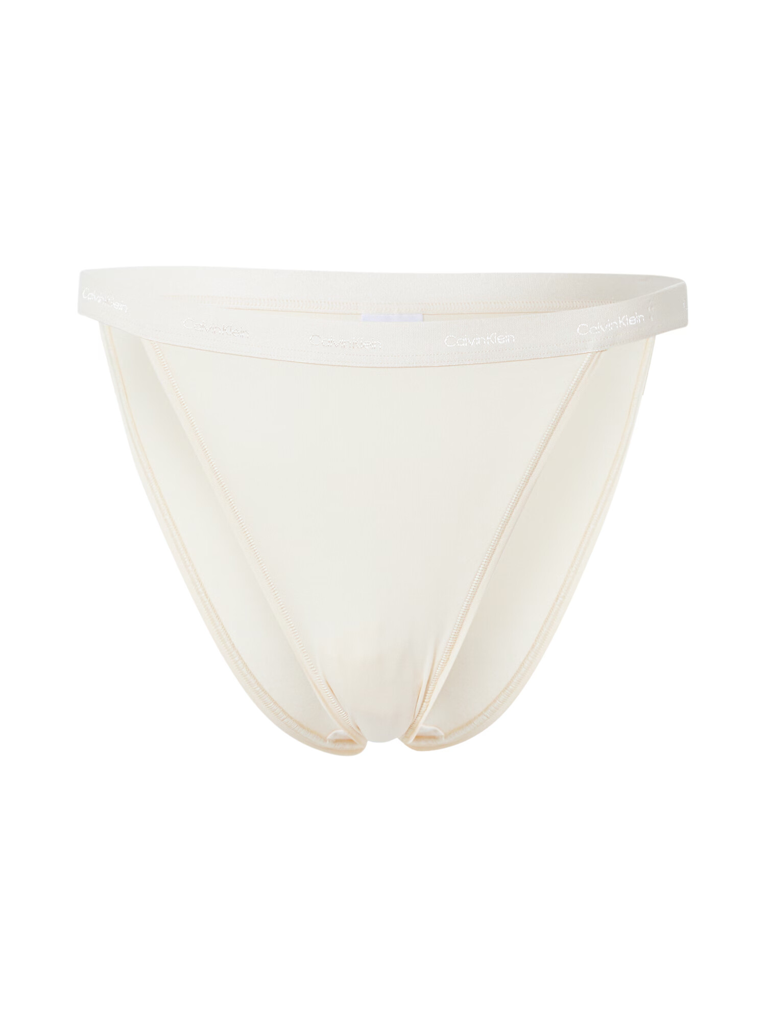 Calvin Klein Underwear Slip alb coajă de ou - Pled.ro