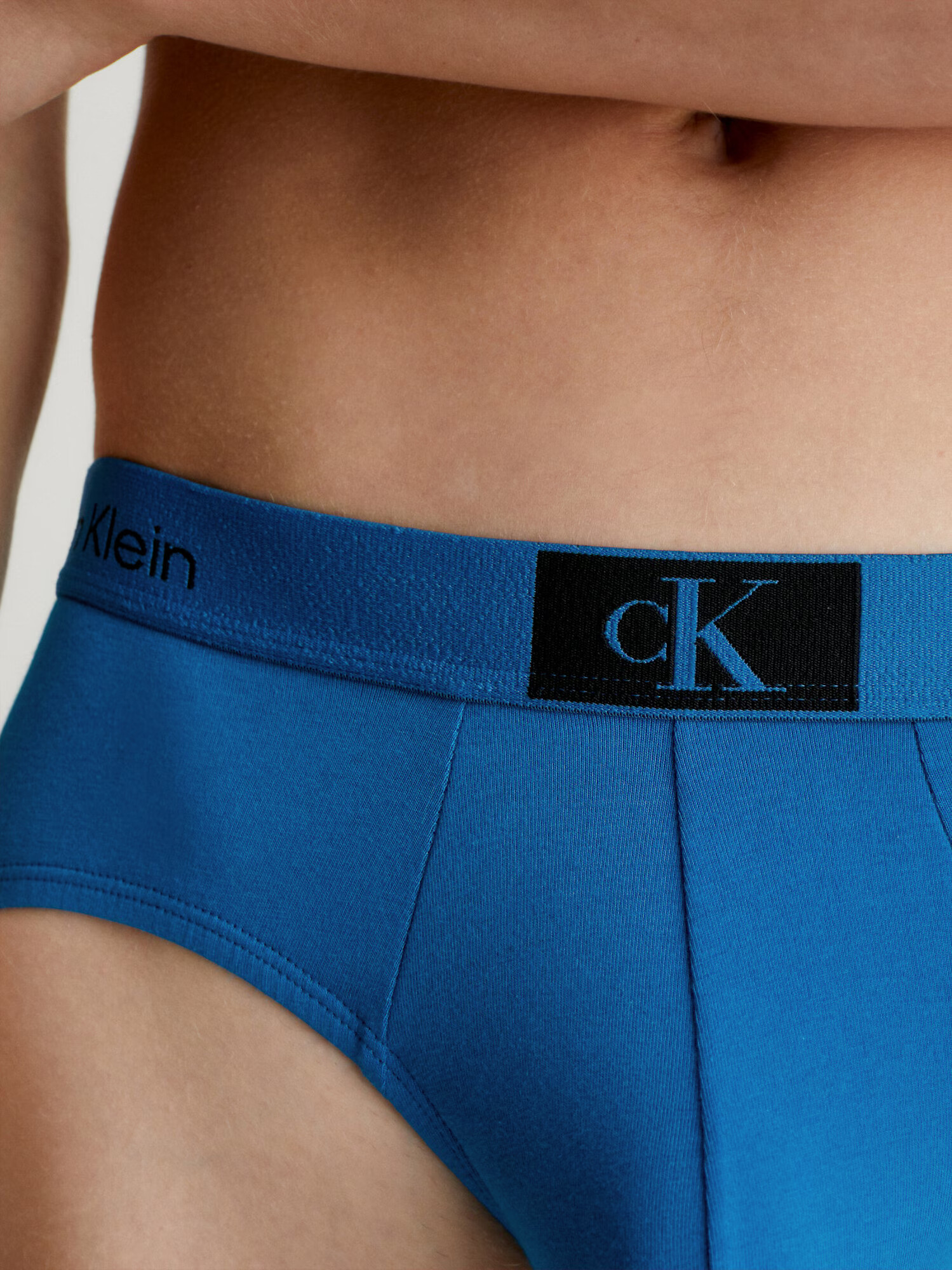 Calvin Klein Underwear Slip albastru / verde / negru / alb - Pled.ro