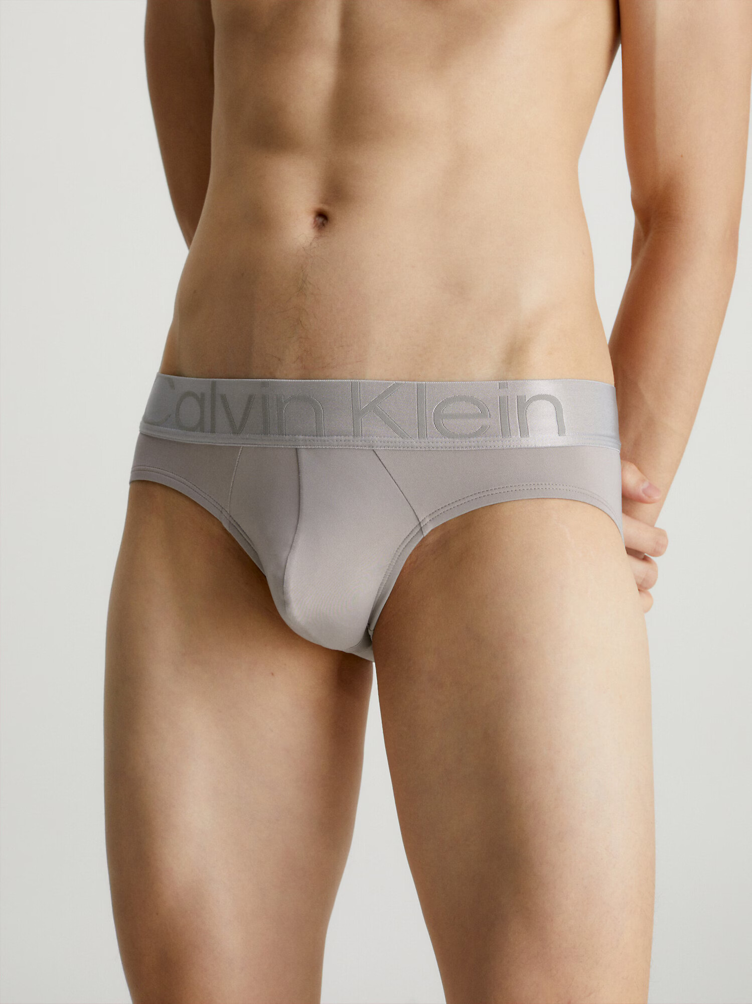 Calvin Klein Underwear Slip azuriu / albastru închis / gri - Pled.ro