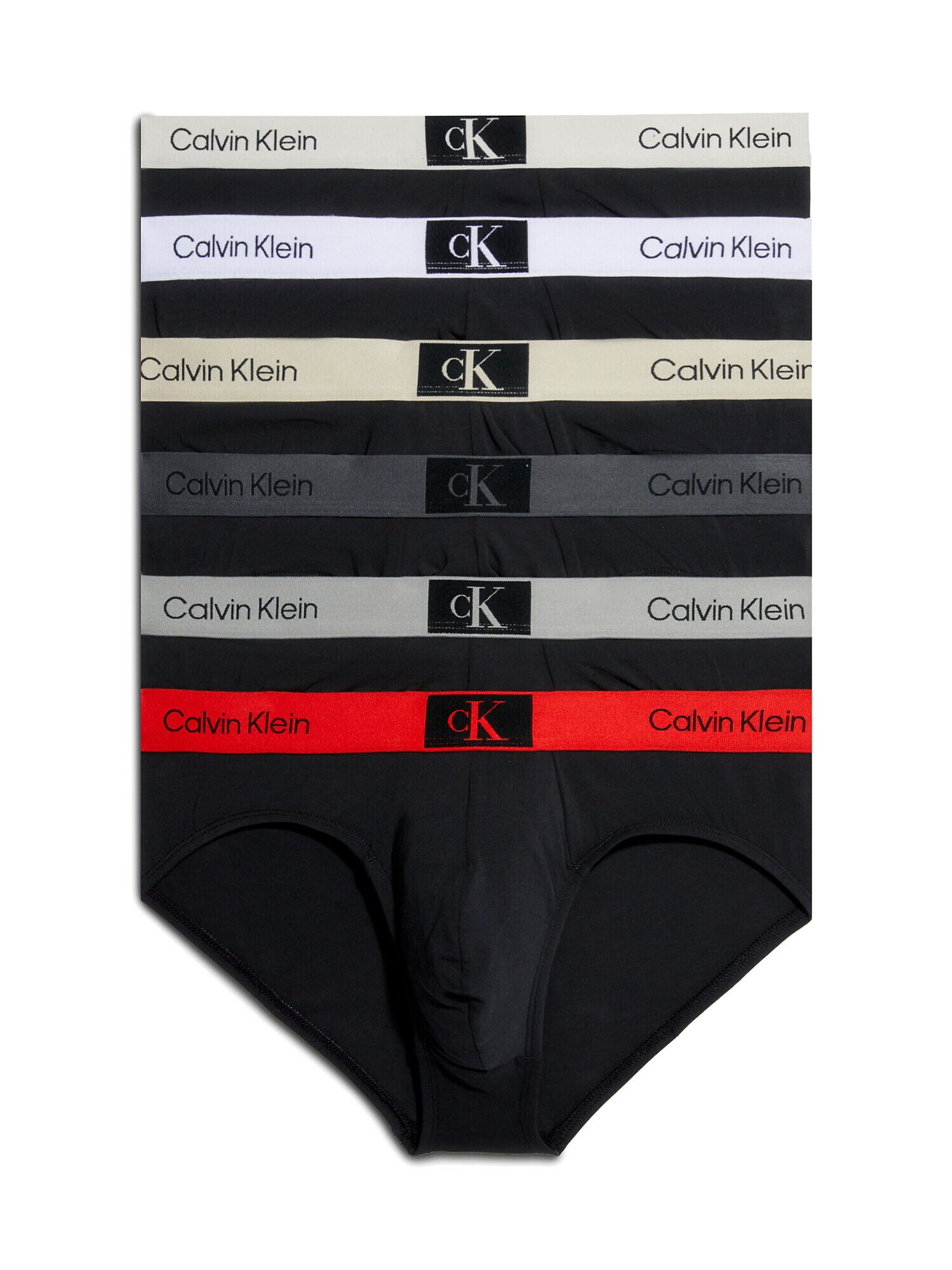 Calvin Klein Underwear Slip bej / roșu / negru / alb - Pled.ro