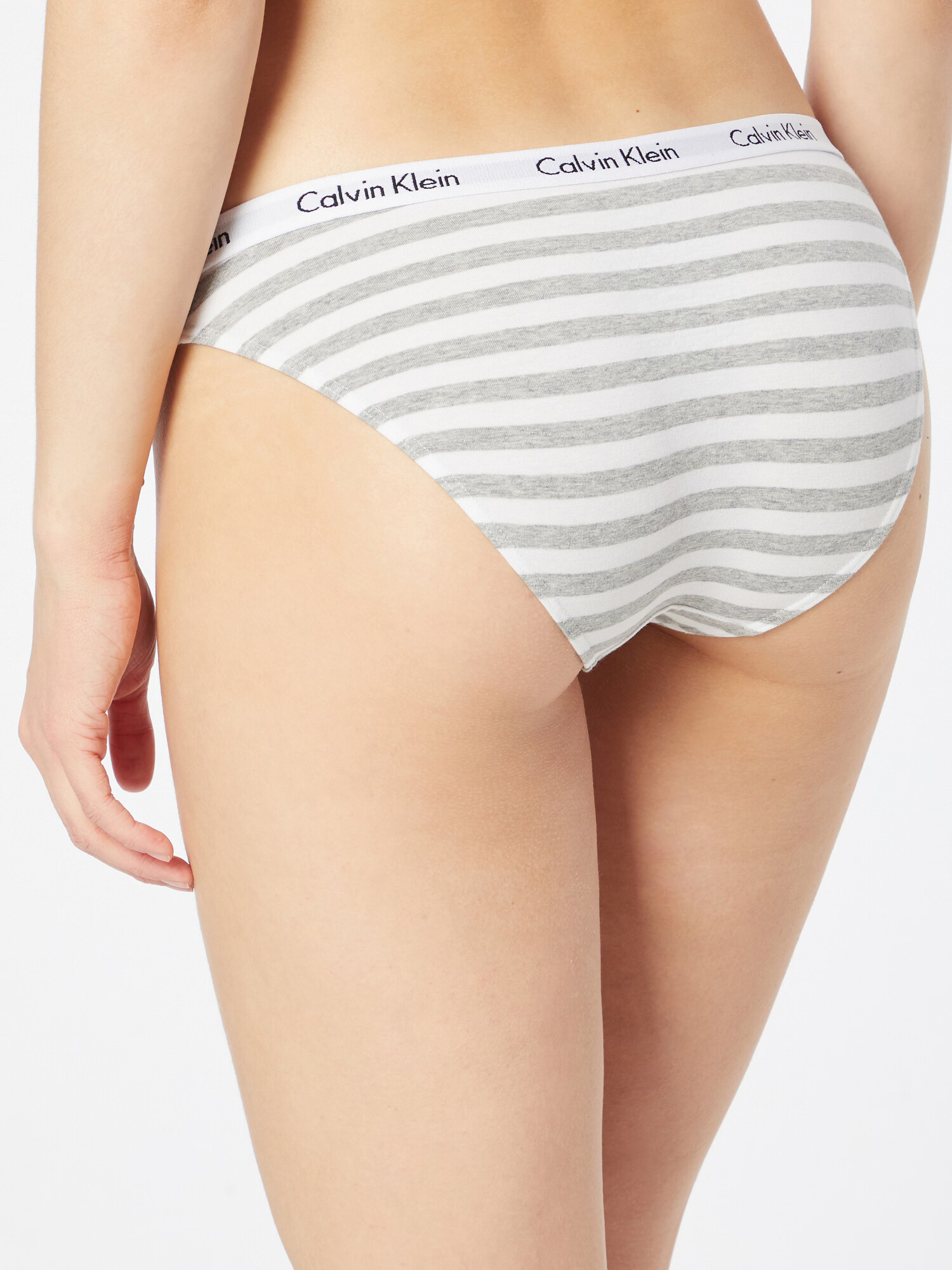 Calvin Klein Underwear Slip 'Carousel' gri deschis / alb - Pled.ro