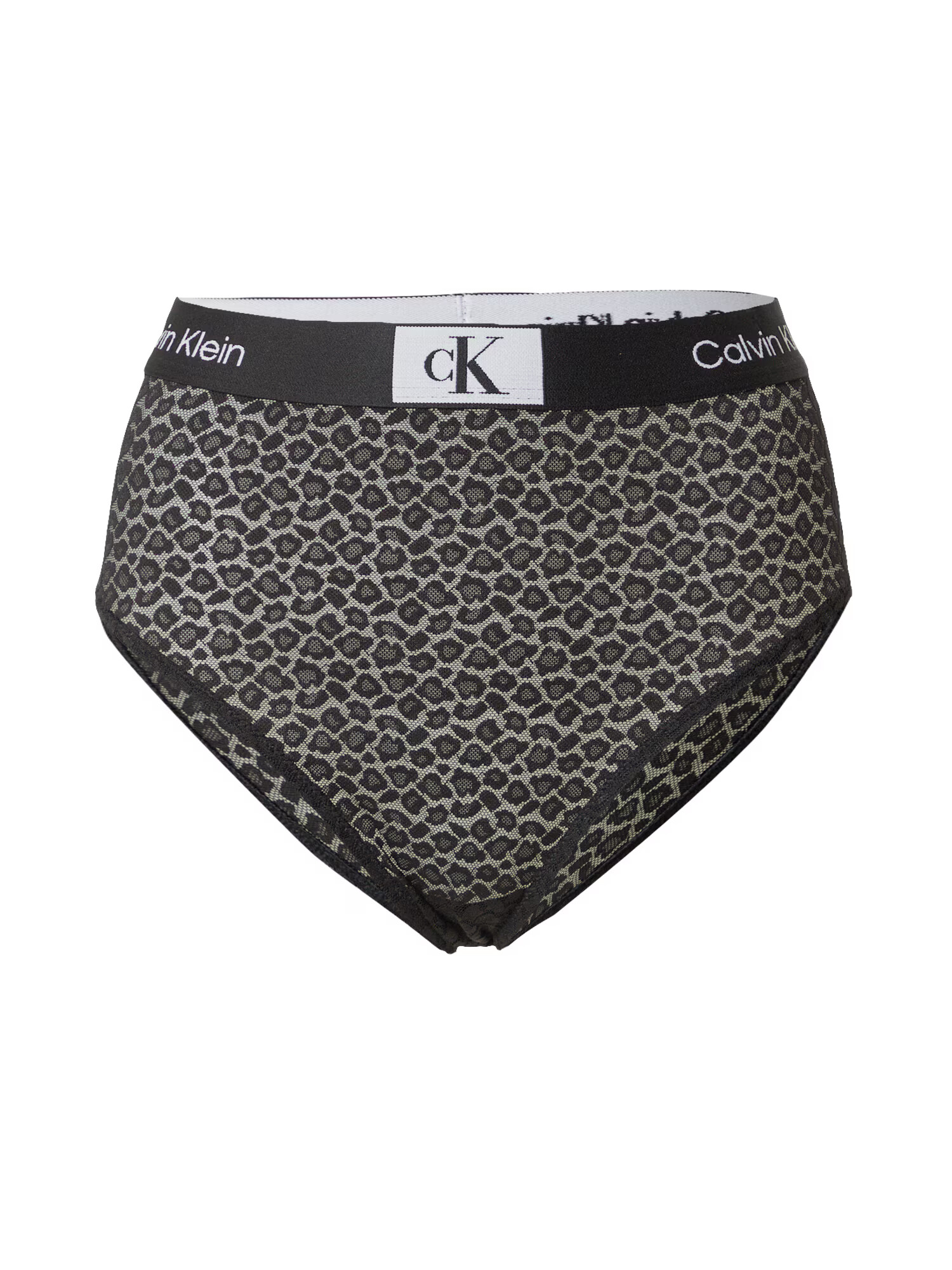 Calvin Klein Underwear Slip costum de baie negru / alb - Pled.ro