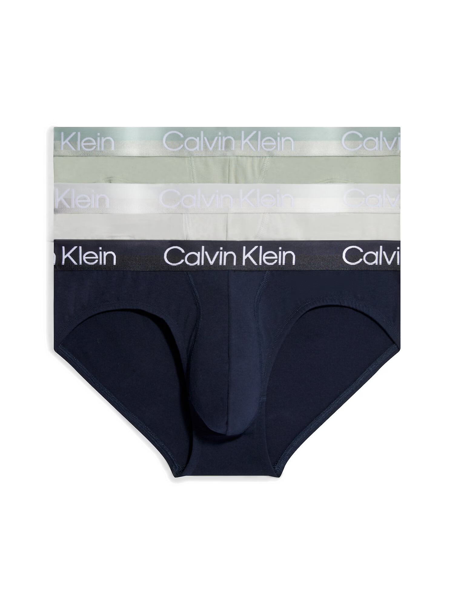 Calvin Klein Underwear Slip crem / bleumarin / kaki - Pled.ro