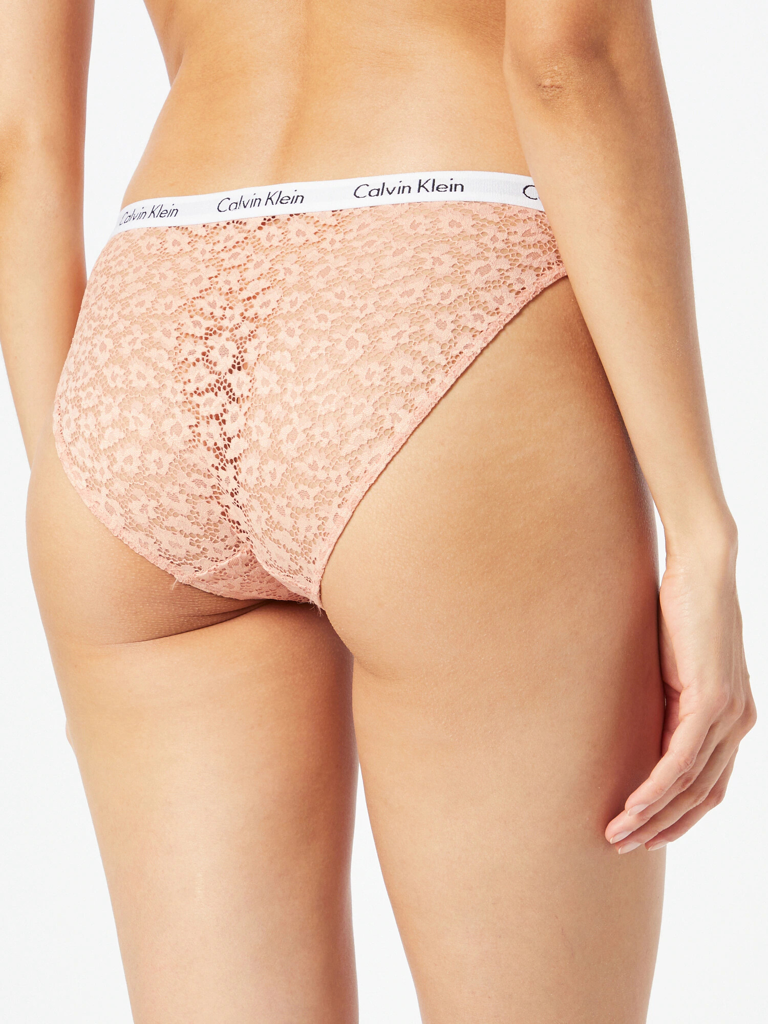 Calvin Klein Underwear Slip culoarea pielii / negru / alb - Pled.ro