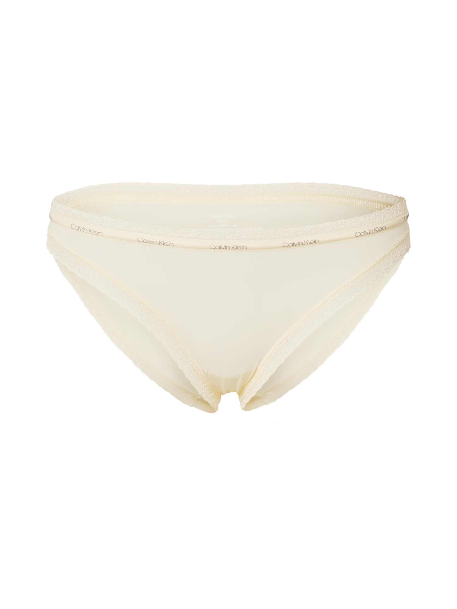 Calvin Klein Underwear Slip galben pastel / negru - Pled.ro