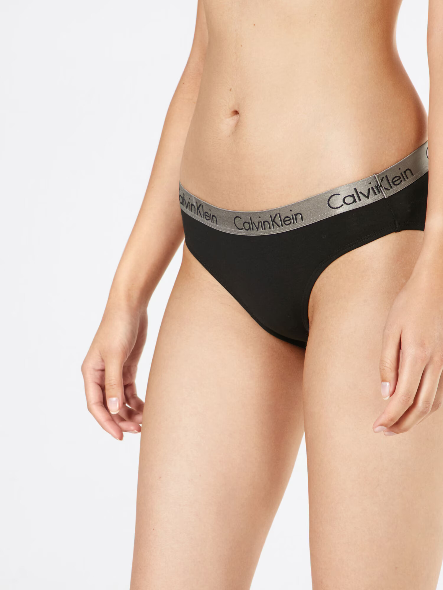 Calvin Klein Underwear Slip gri / negru - Pled.ro