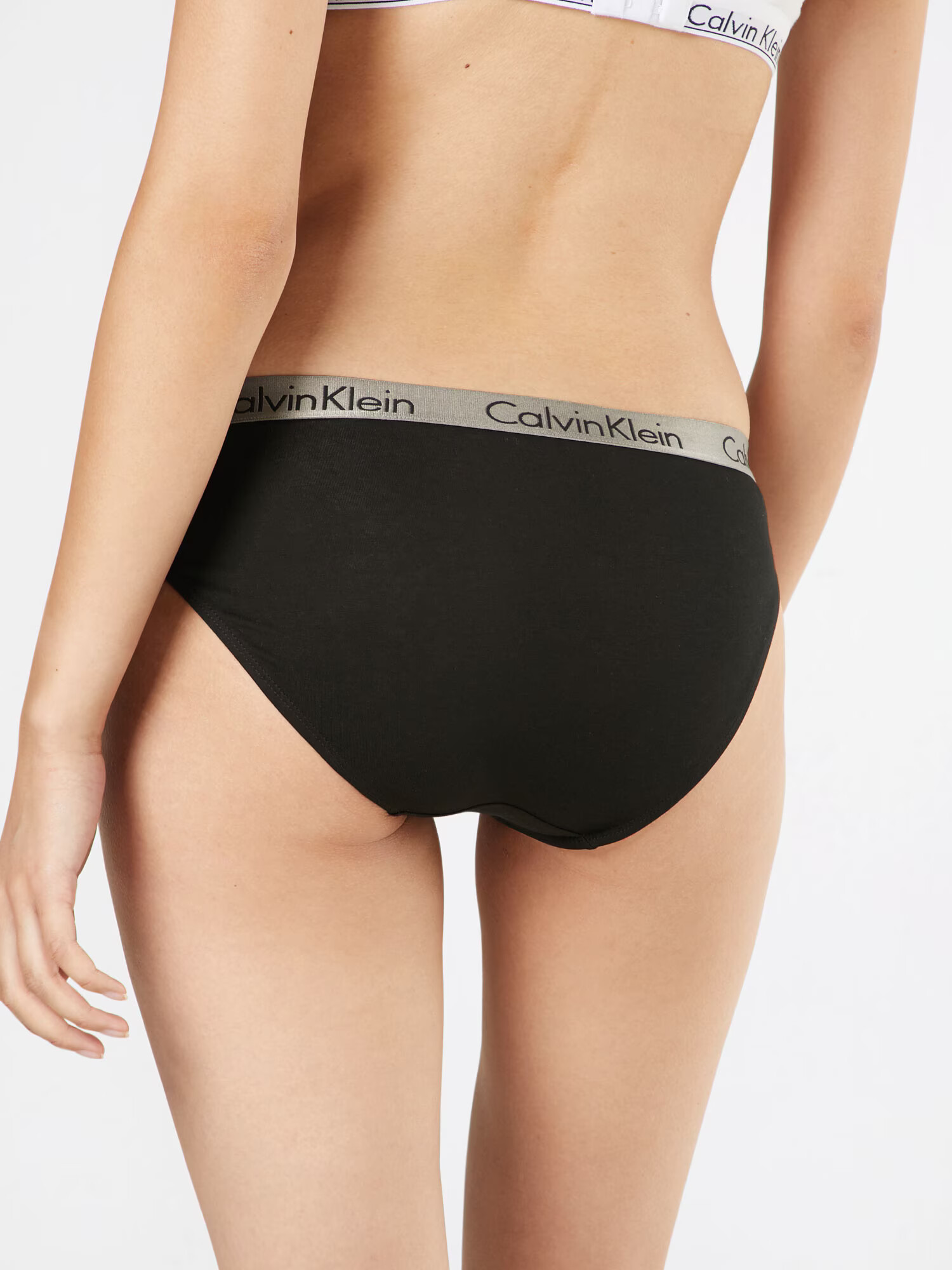 Calvin Klein Underwear Slip gri / negru - Pled.ro