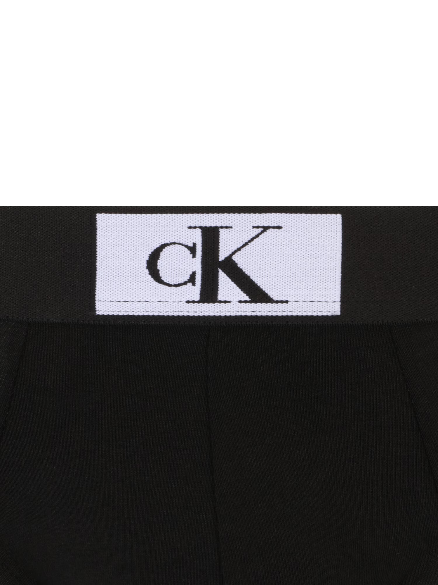 Calvin Klein Underwear Slip negru / alb - Pled.ro