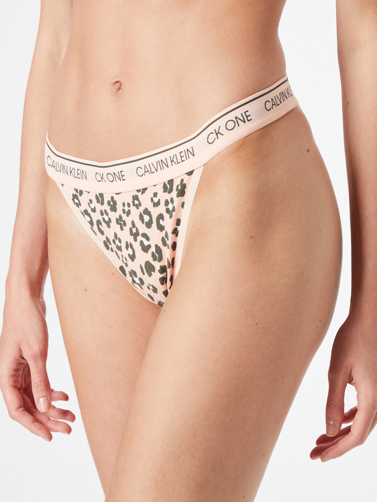 Calvin Klein Underwear Slip ombră / roz pudră / alb - Pled.ro