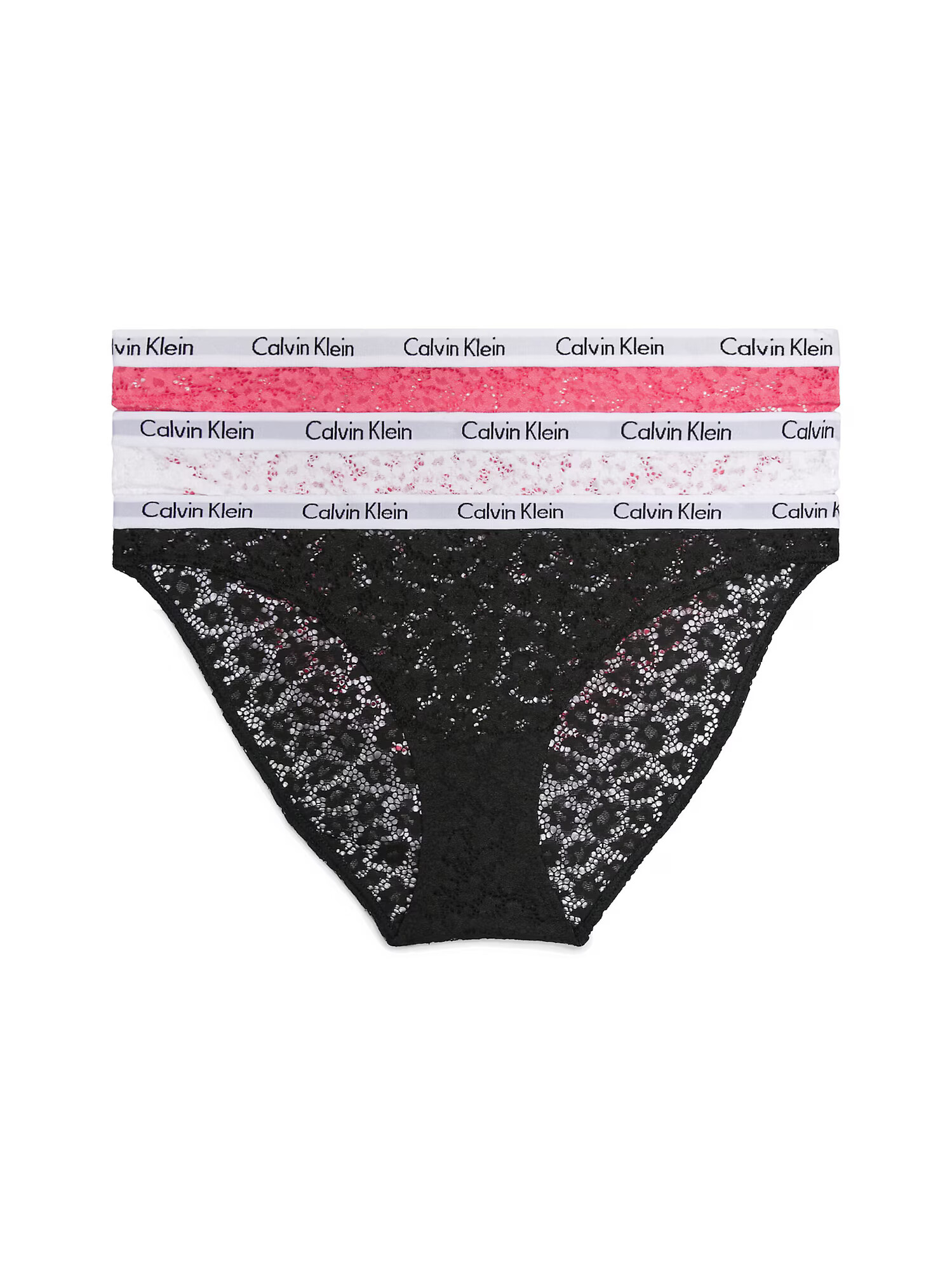 Calvin Klein Underwear Slip roz deschis / negru / alb - Pled.ro