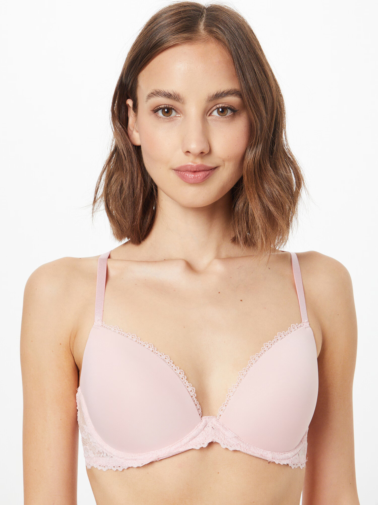 Calvin Klein Sutien 'DEMI' roz - Pled.ro