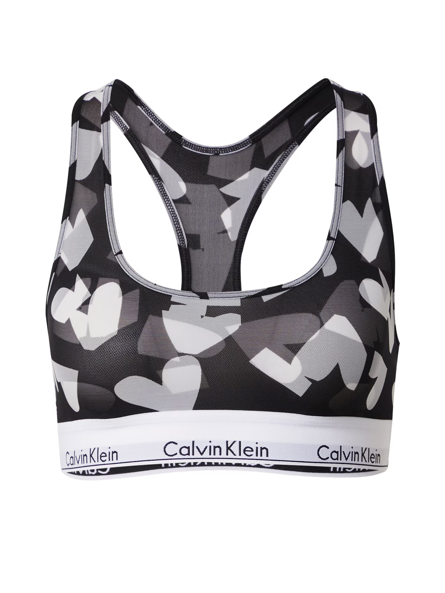 Calvin Klein Underwear Sutien gri / gri închis / negru / alb - Pled.ro