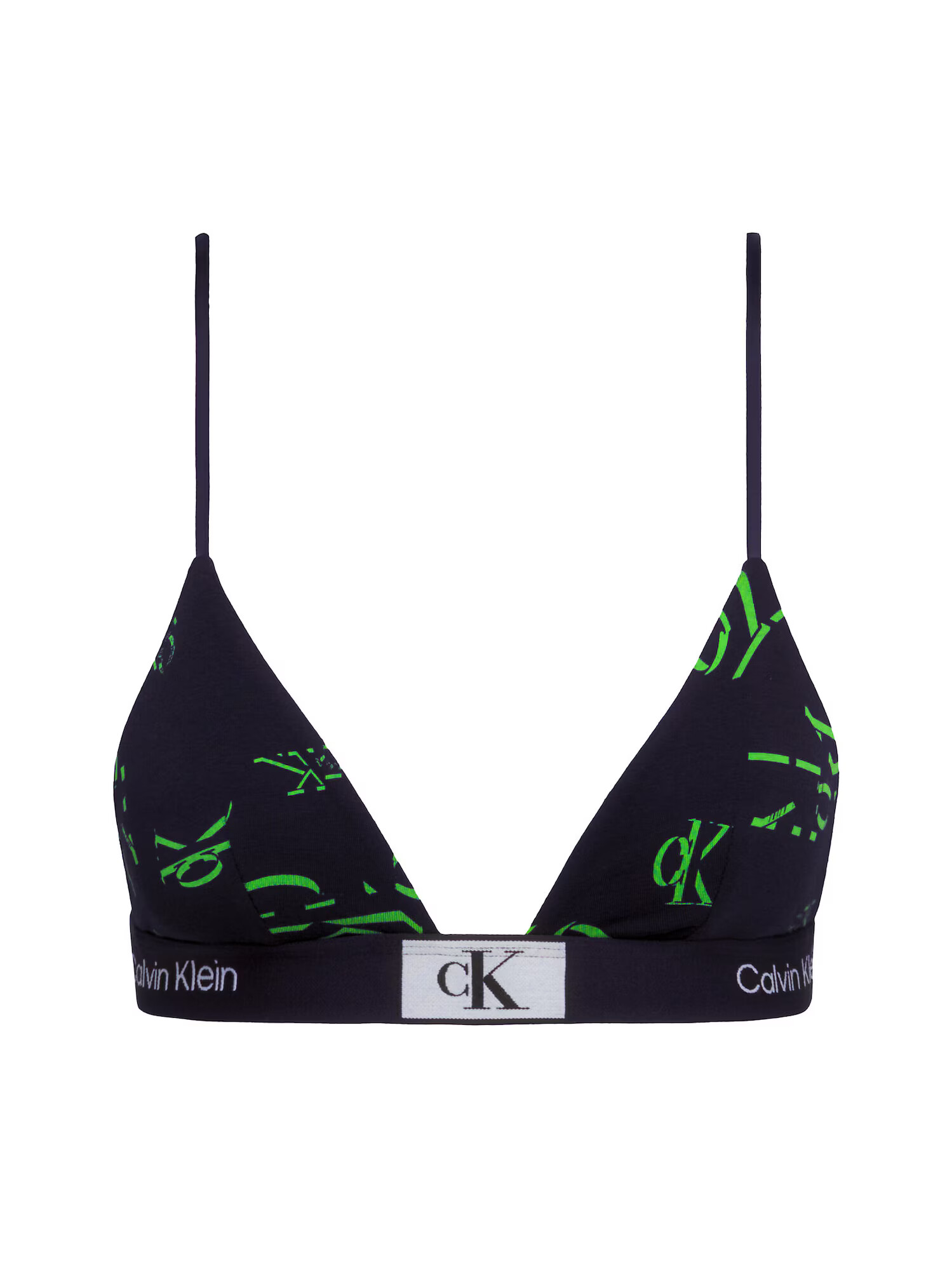 Calvin Klein Underwear Sutien gri / verde / negru - Pled.ro