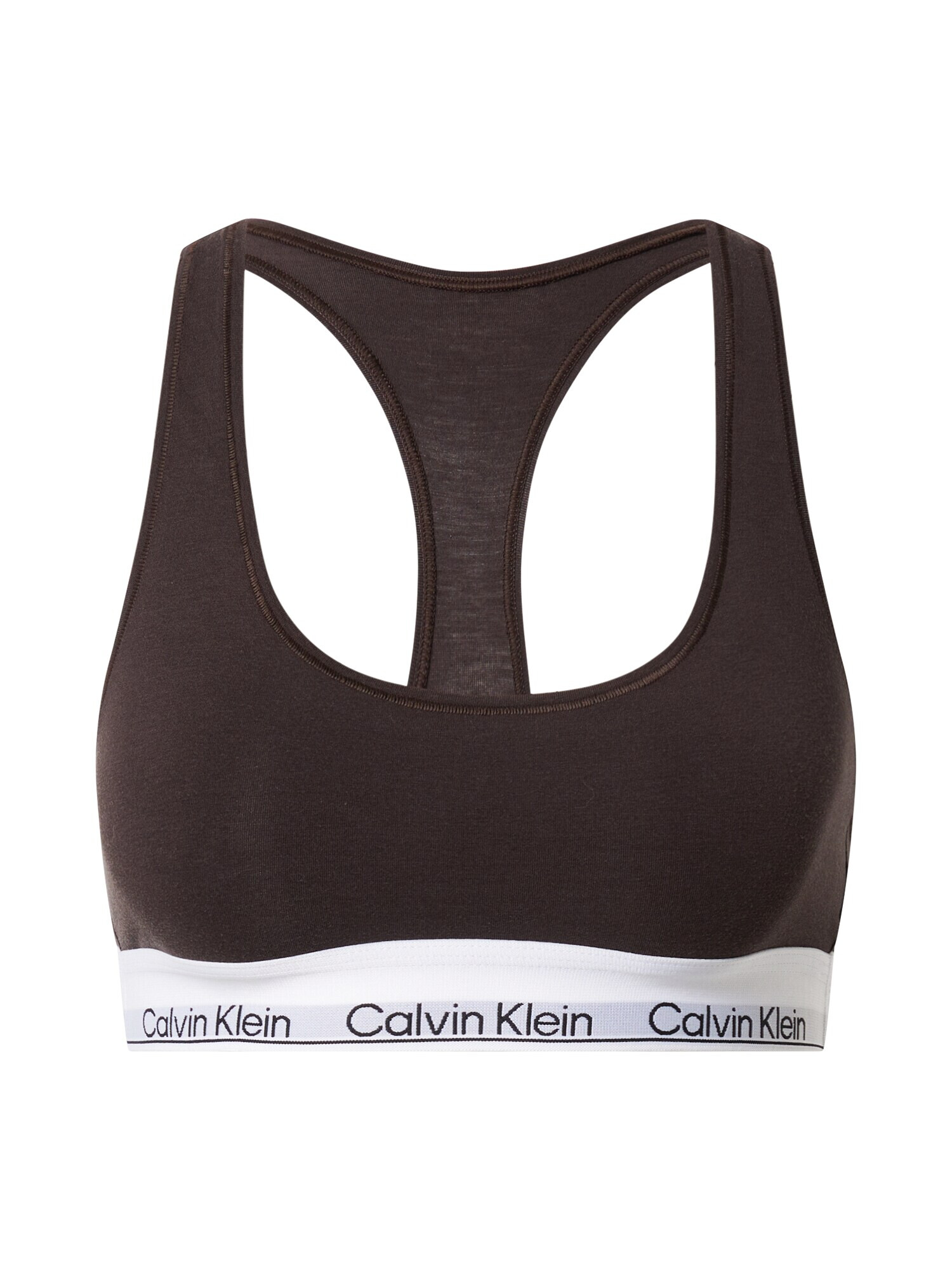 Calvin Klein Underwear Sutien maro mokka / gri deschis / negru / alb - Pled.ro