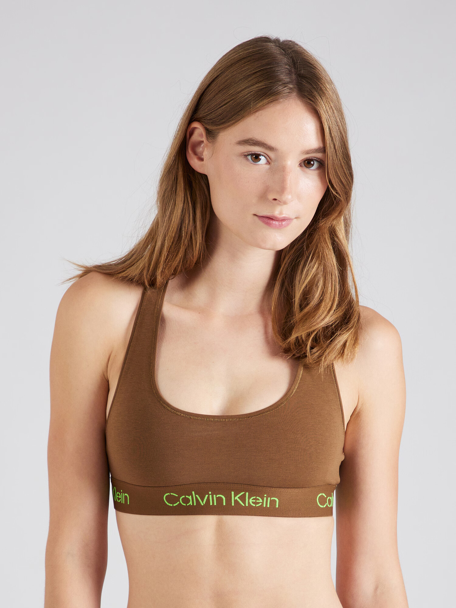 Calvin Klein Underwear Sutien maro / verde deschis - Pled.ro