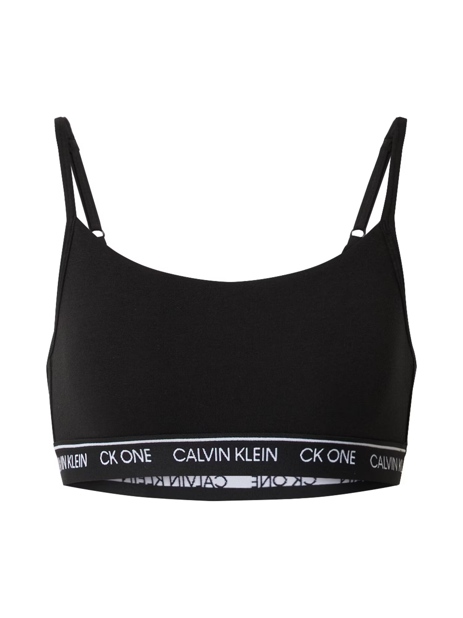 Calvin Klein Underwear Sutien negru / alb - Pled.ro