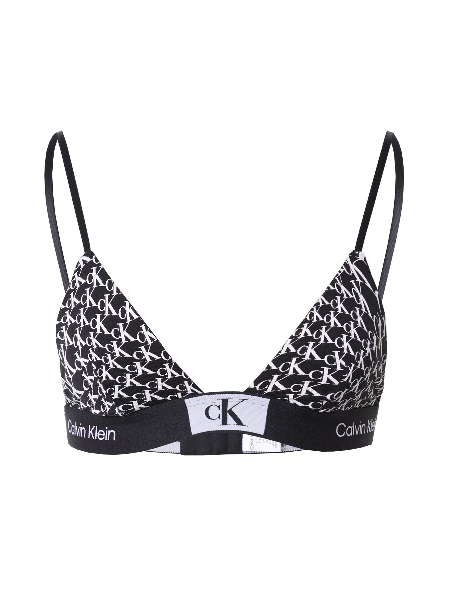 Calvin Klein Underwear Sutien negru / alb - Pled.ro