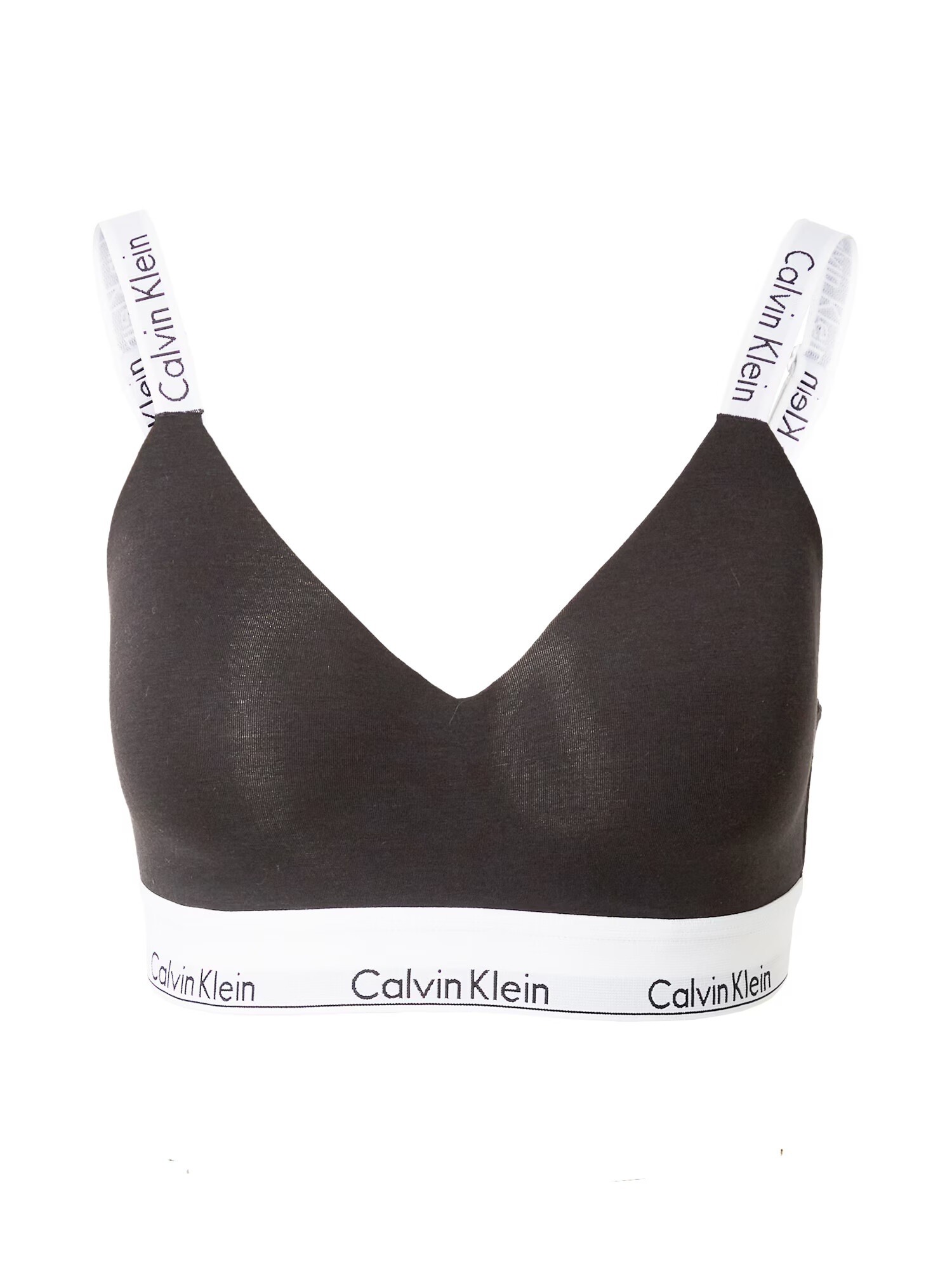 Calvin Klein Underwear Sutien negru / alb - Pled.ro