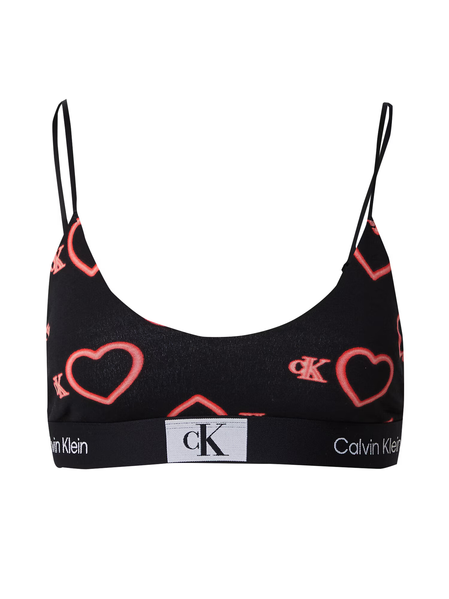 Calvin Klein Underwear Sutien portocaliu homar / portocaliu somon / negru / alb - Pled.ro