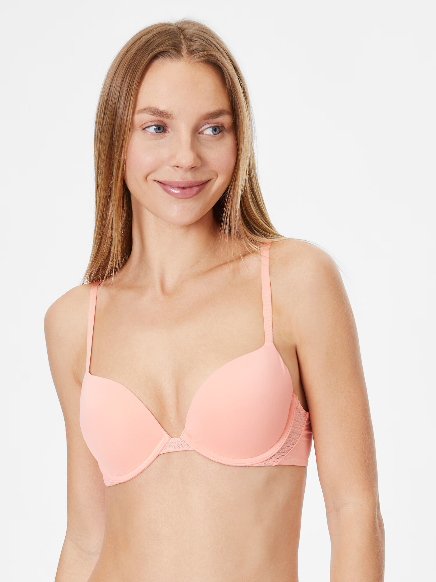 Calvin Klein Underwear Sutien portocaliu somon - Pled.ro