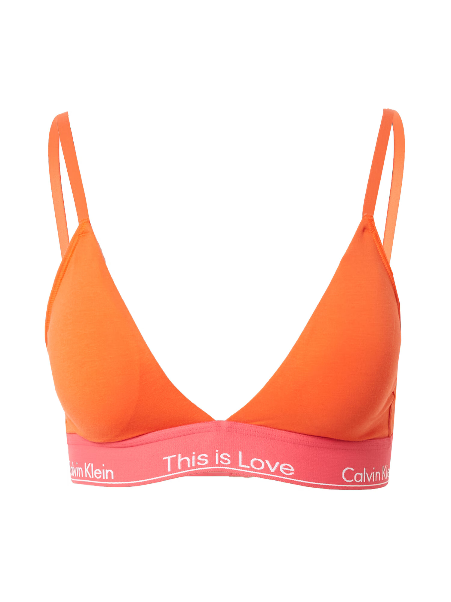 Calvin Klein Underwear Sutien 'Pride' roz / roșu orange / alb - Pled.ro