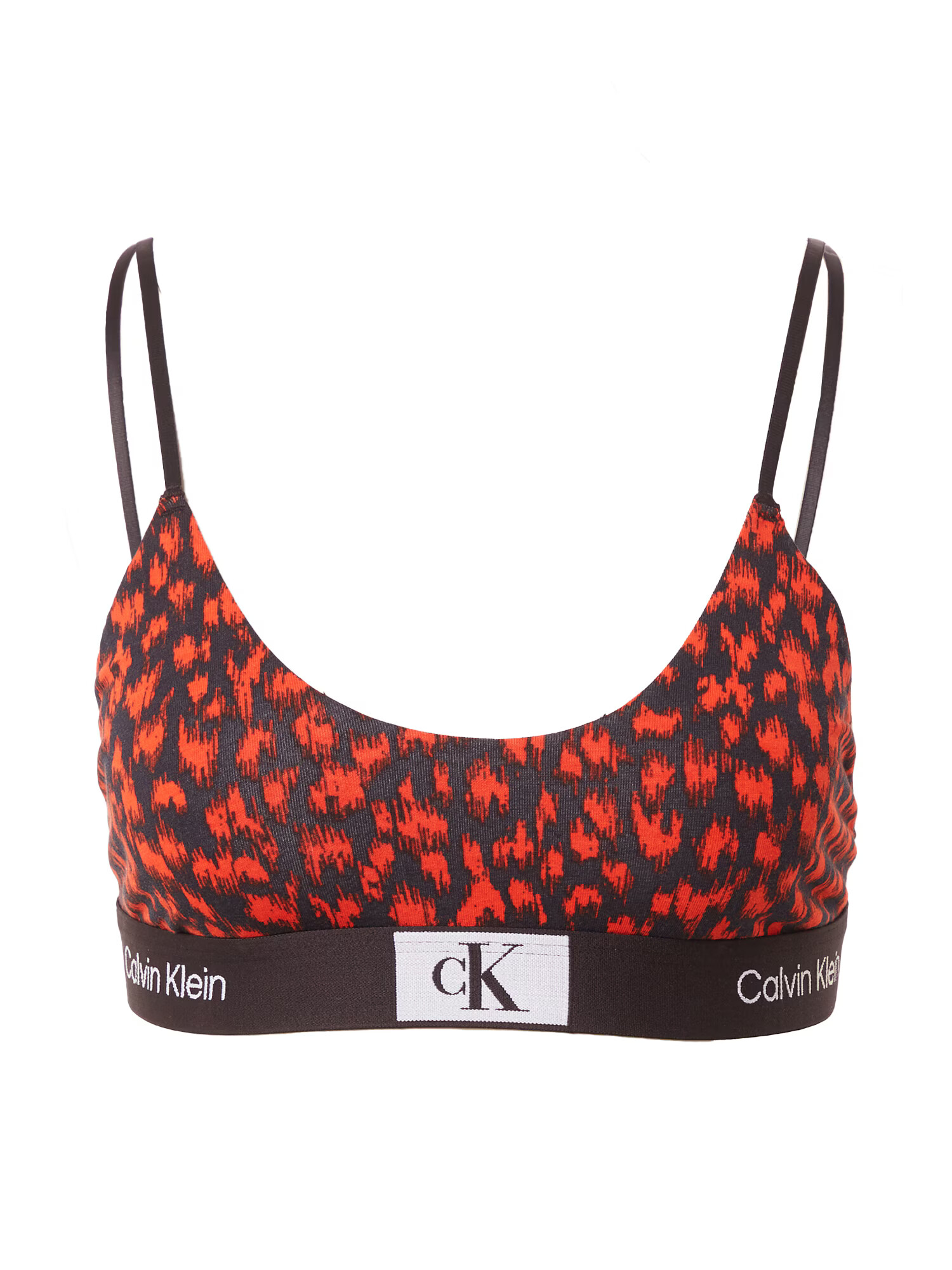 Calvin Klein Underwear Sutien roșu carmin / roșu deschis / negru / alb - Pled.ro