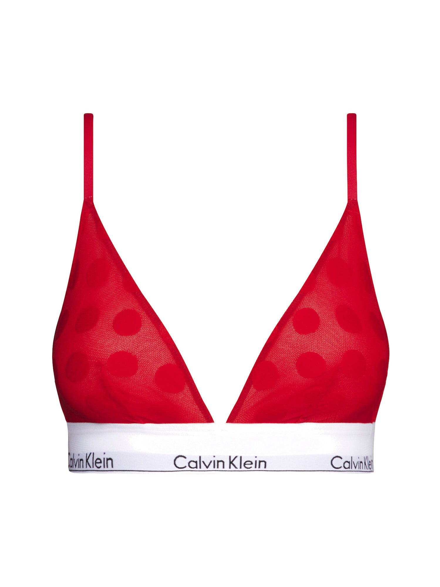 Calvin Klein Underwear Sutien roșu / negru / alb - Pled.ro