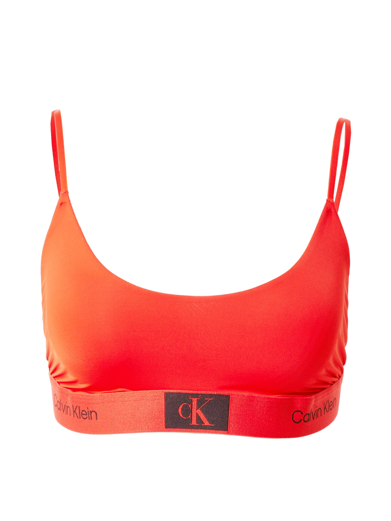 Calvin Klein Underwear Sutien roșu orange / negru - Pled.ro