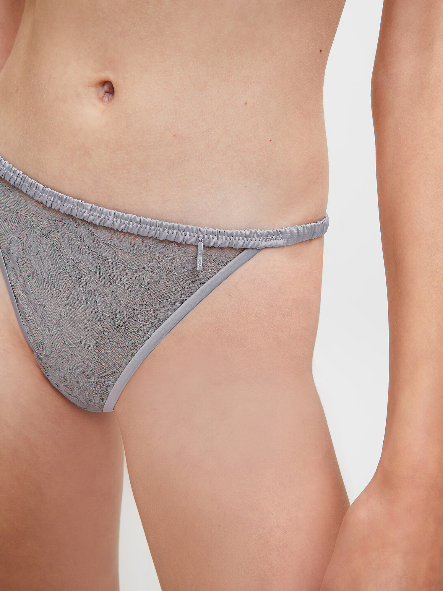 Calvin Klein Underwear Tanga 'Brazilian' gri argintiu - Pled.ro