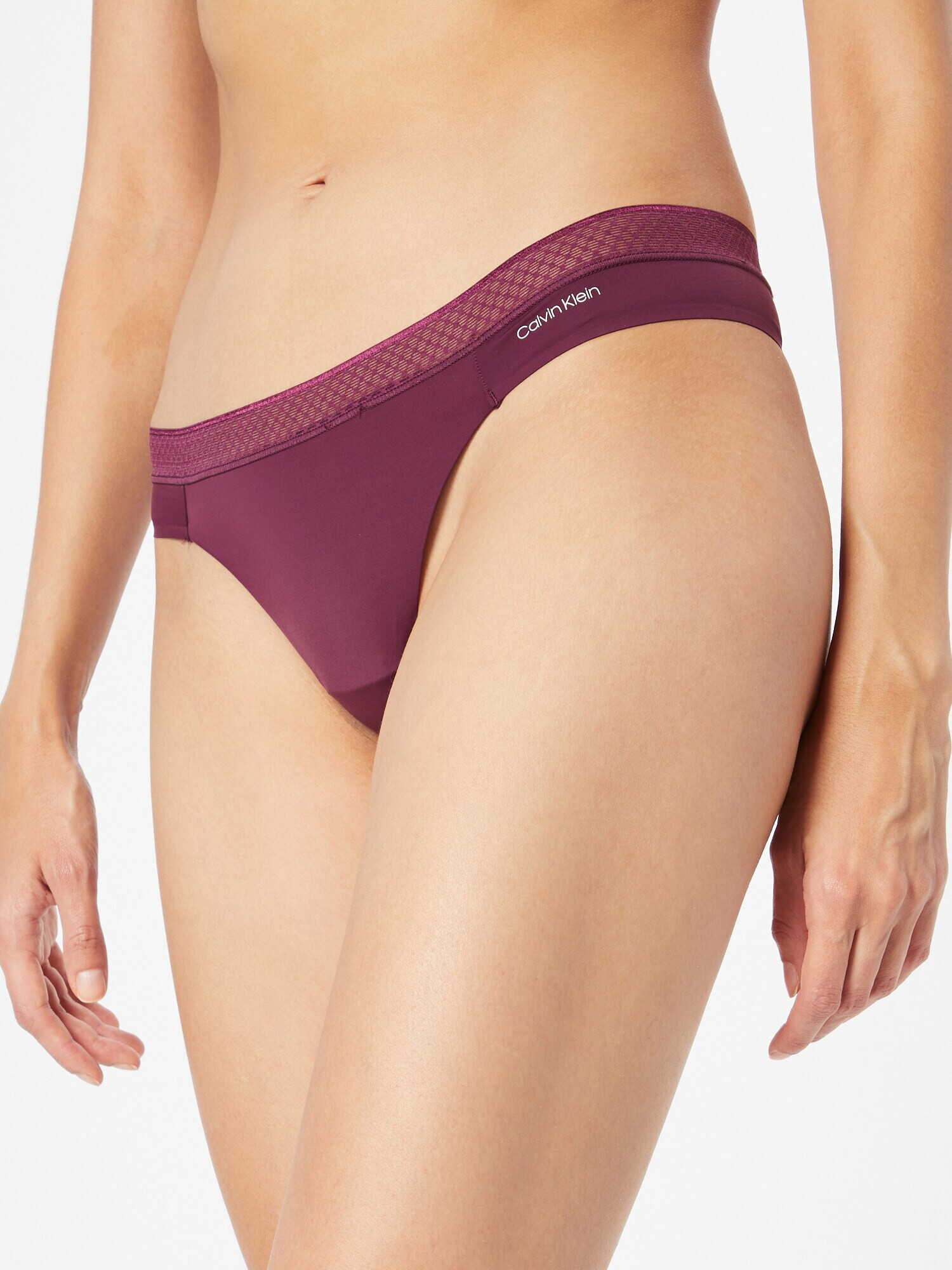 Calvin Klein Underwear Tanga lila / alb - Pled.ro