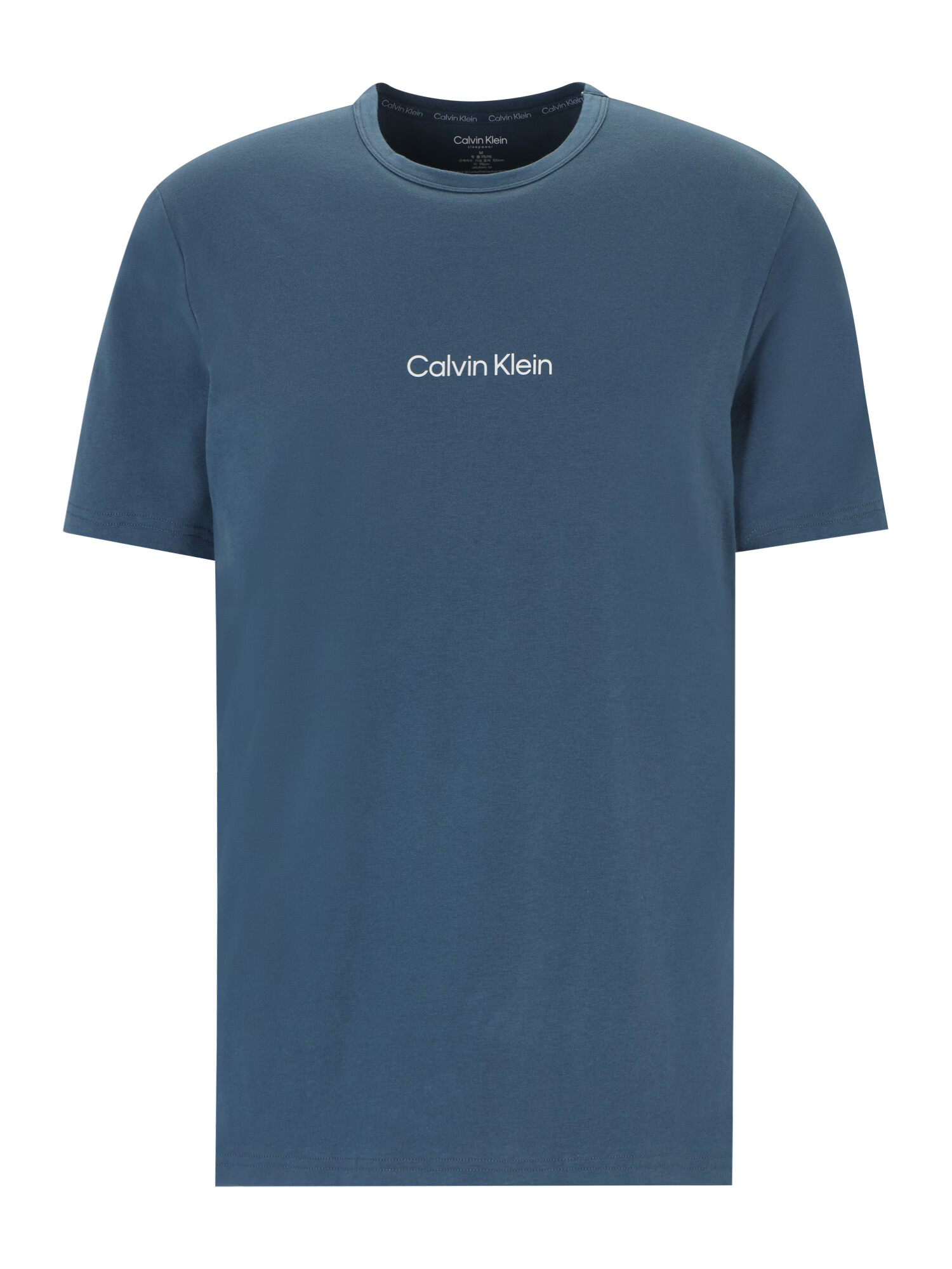 Calvin Klein Underwear Tricou albastru porumbel / alb - Pled.ro