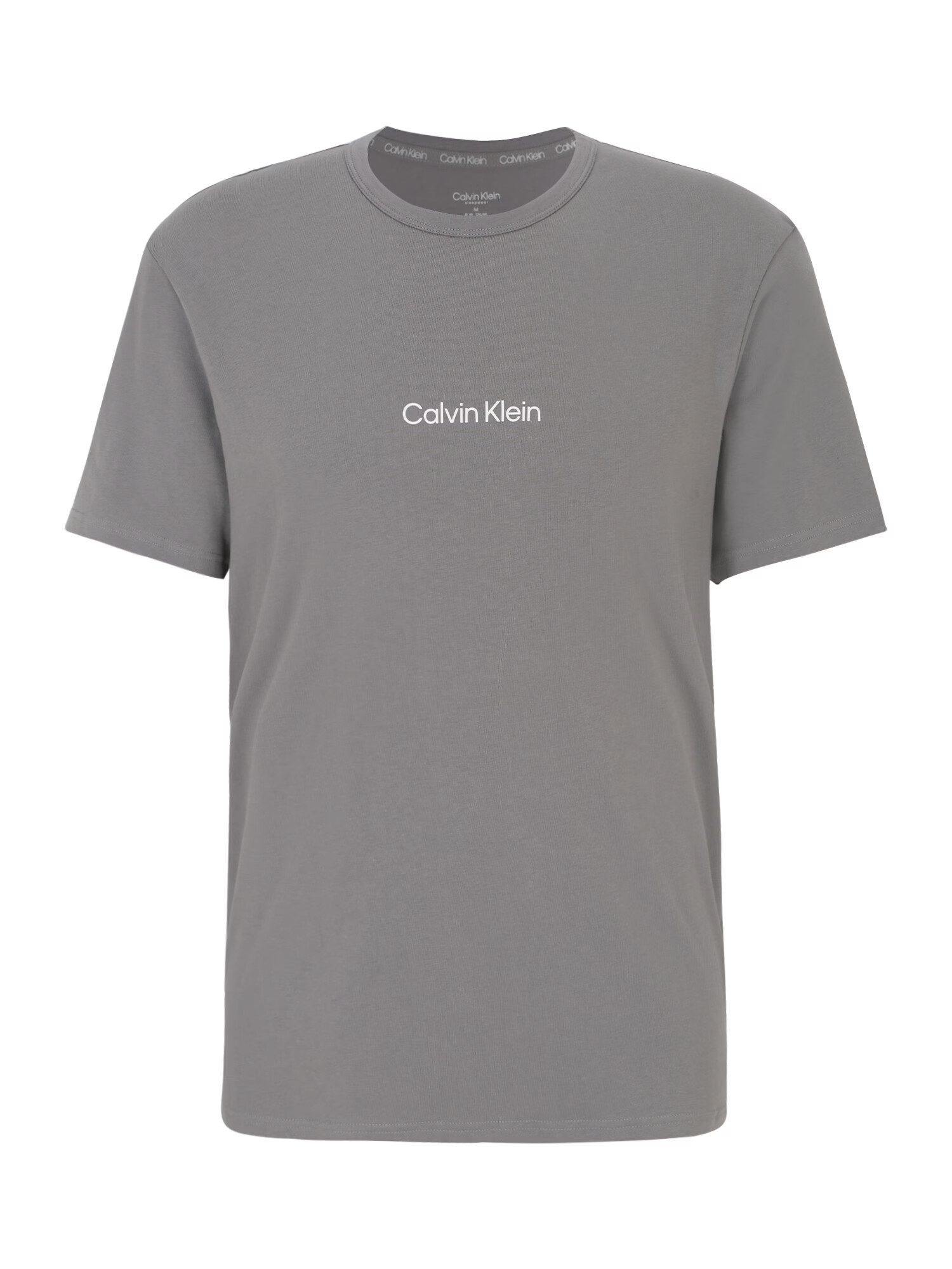 Calvin Klein Underwear Tricou gri / alb - Pled.ro