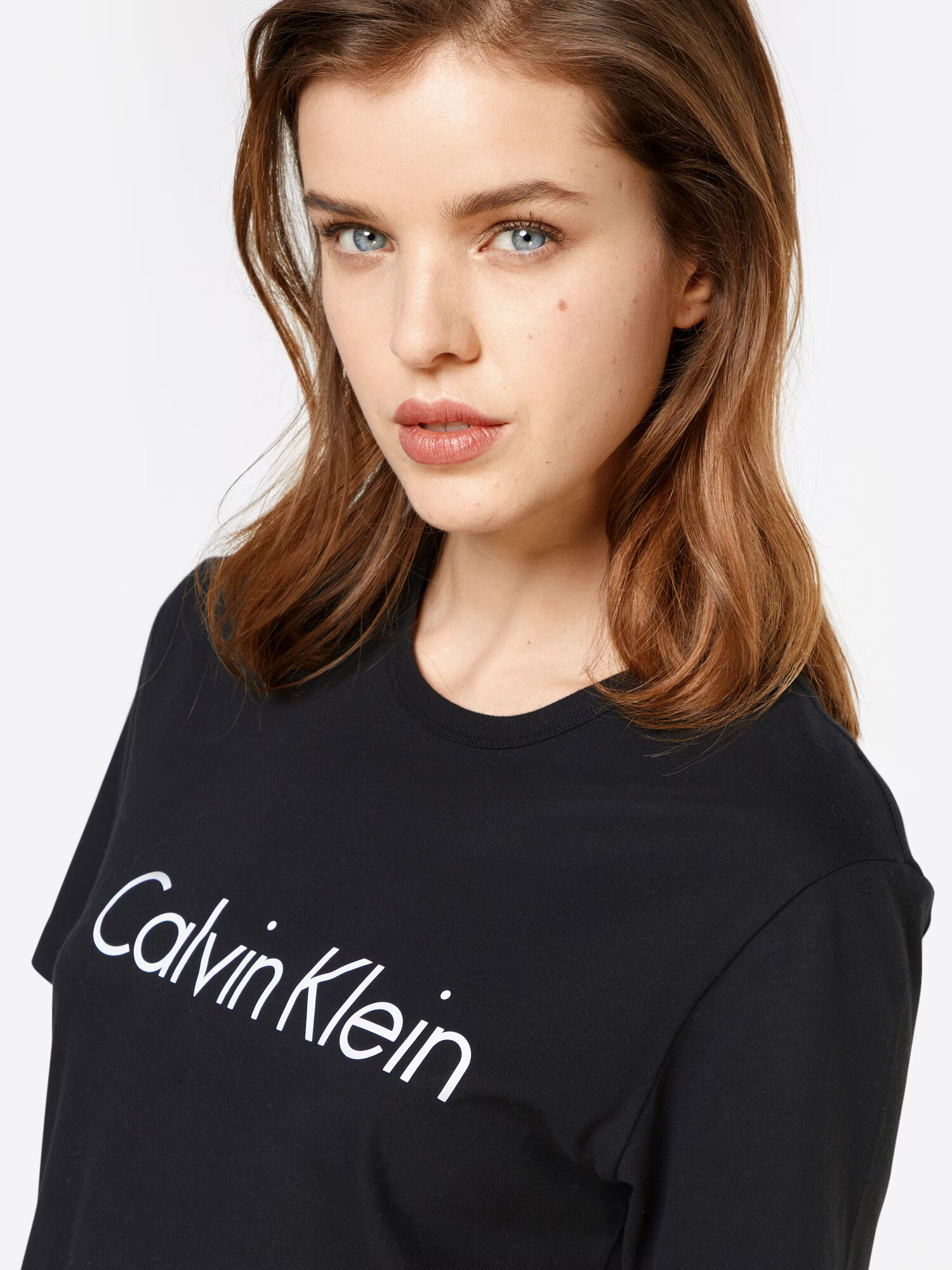 Calvin Klein Underwear Tricou negru / alb - Pled.ro