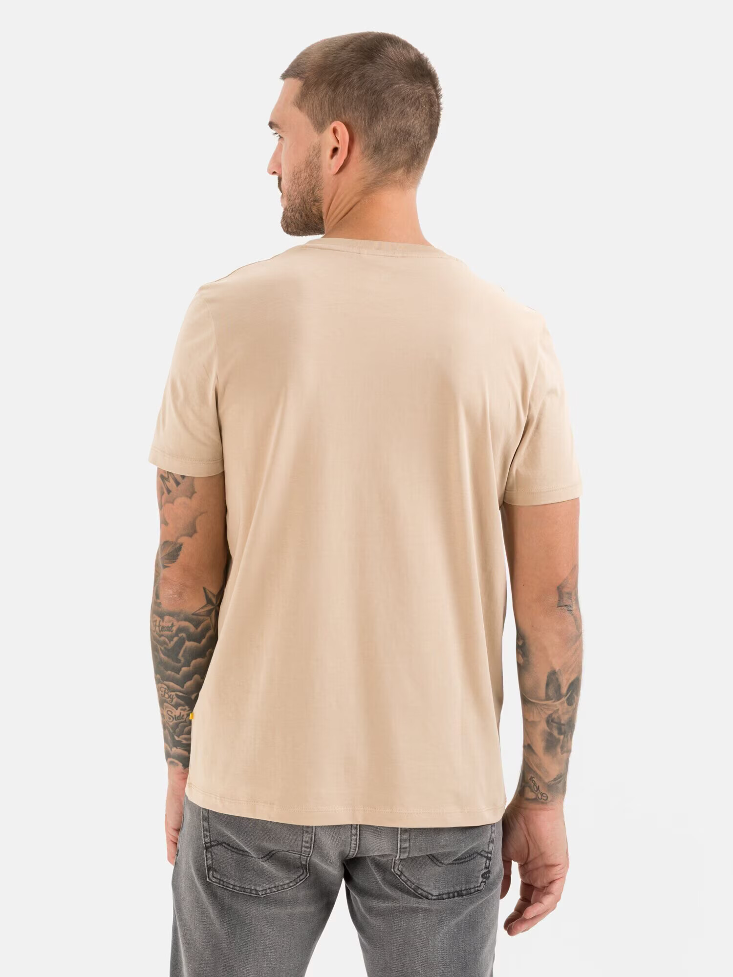 CAMEL ACTIVE Tricou nisipiu / portocaliu mandarină / negru - Pled.ro