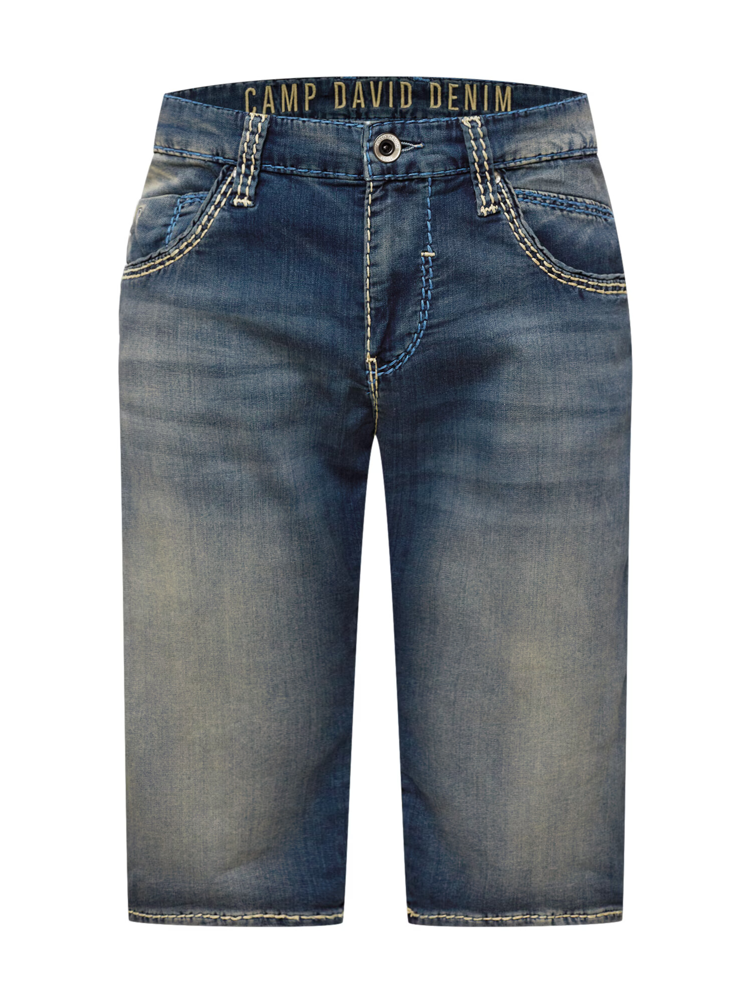 CAMP DAVID Jeans albastru - Pled.ro