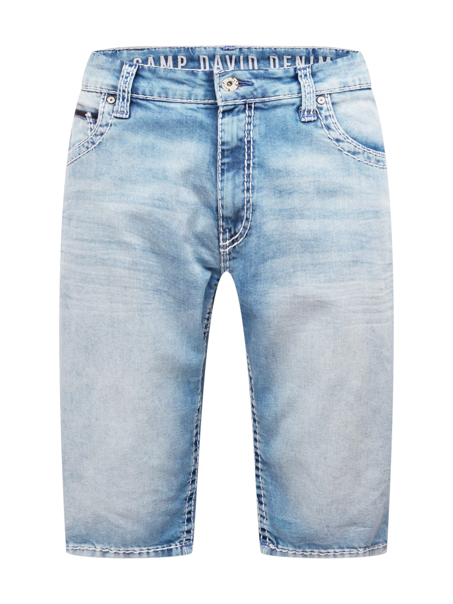 CAMP DAVID Jeans albastru - Pled.ro