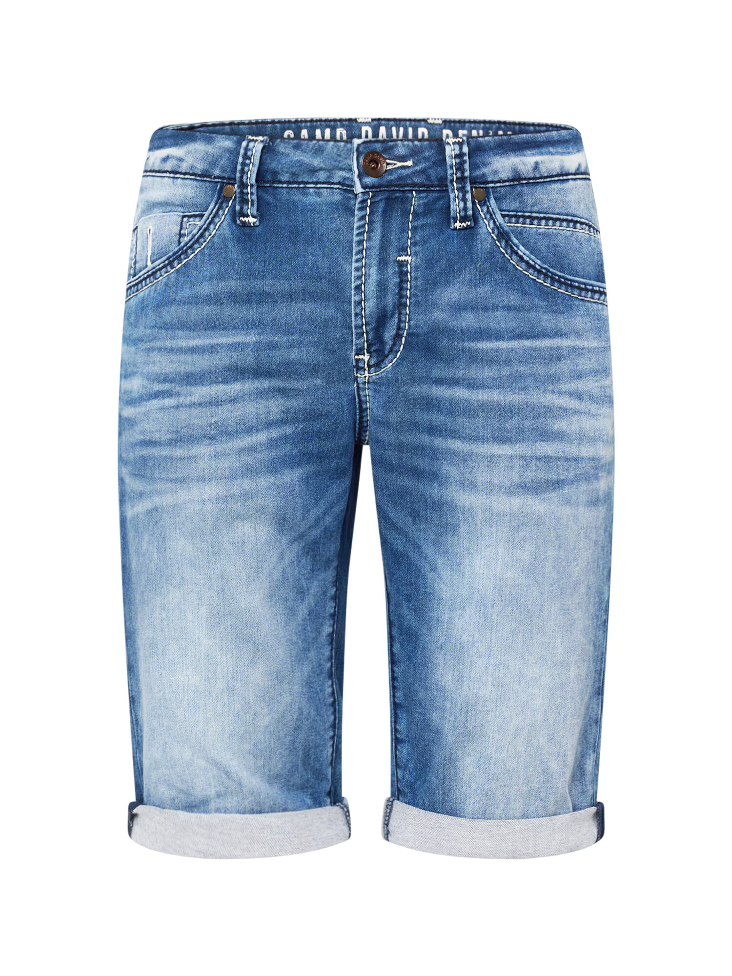 CAMP DAVID Jeans albastru - Pled.ro