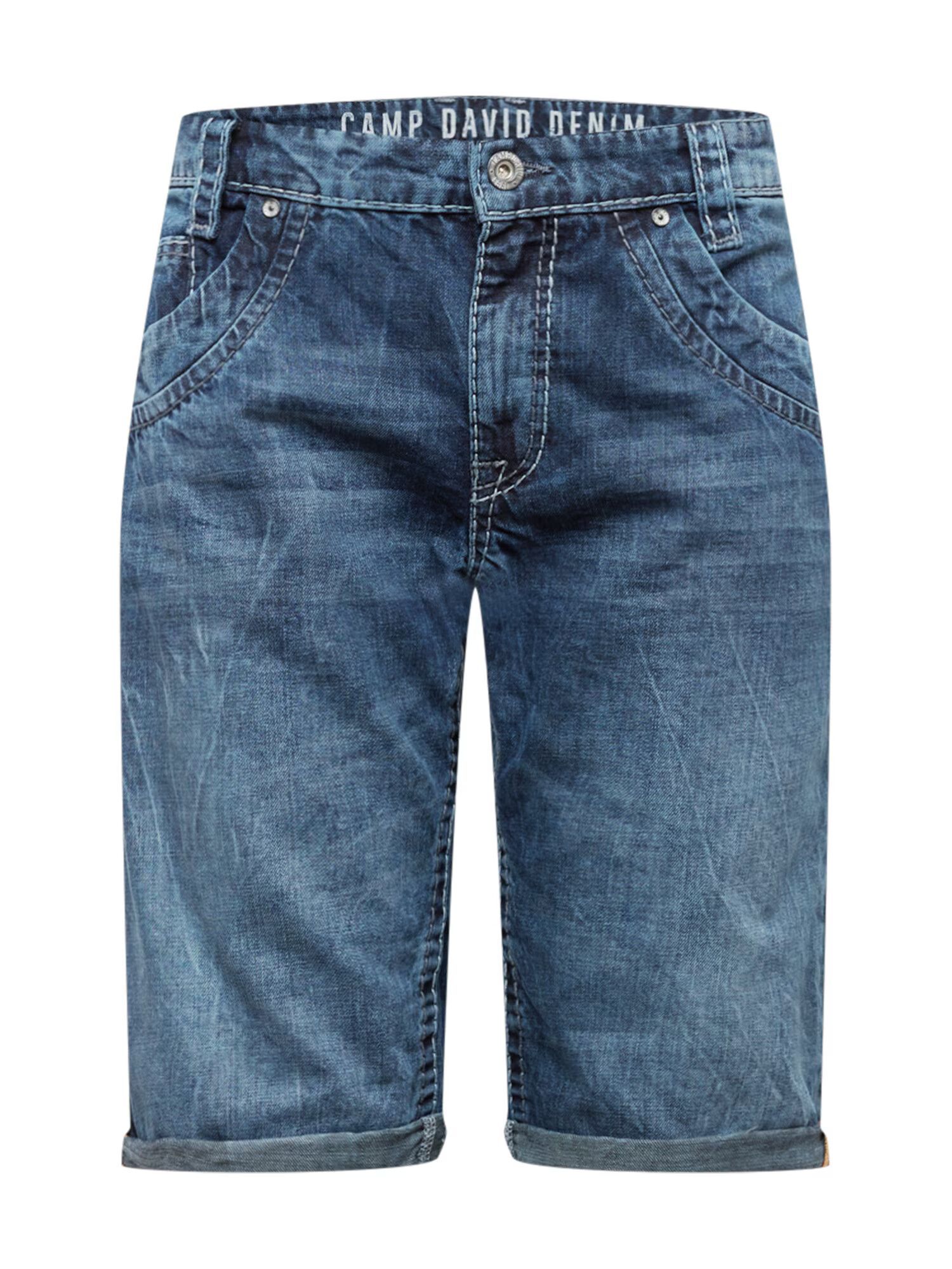 CAMP DAVID Jeans albastru denim - Pled.ro