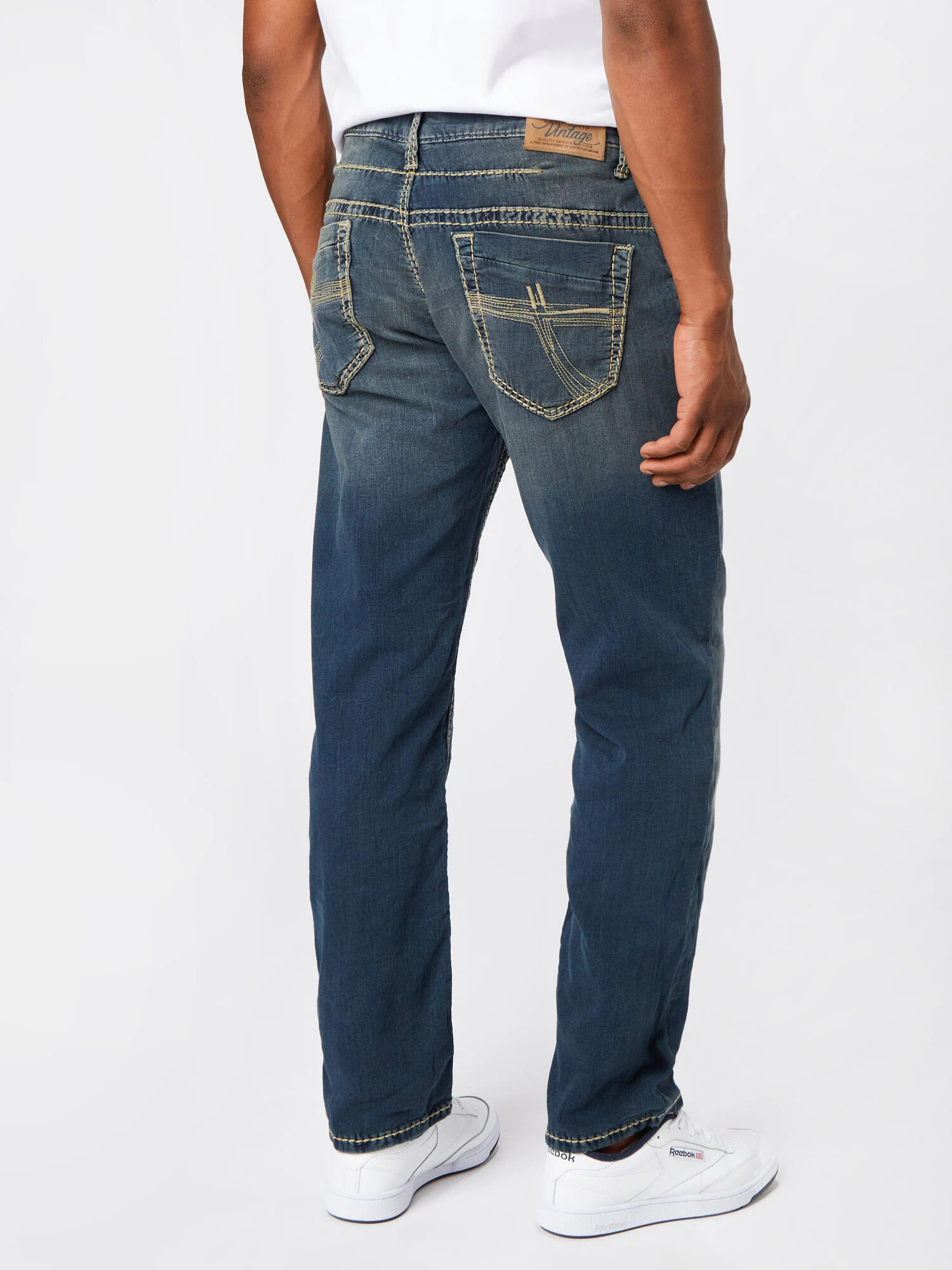 CAMP DAVID Jeans albastru denim - Pled.ro