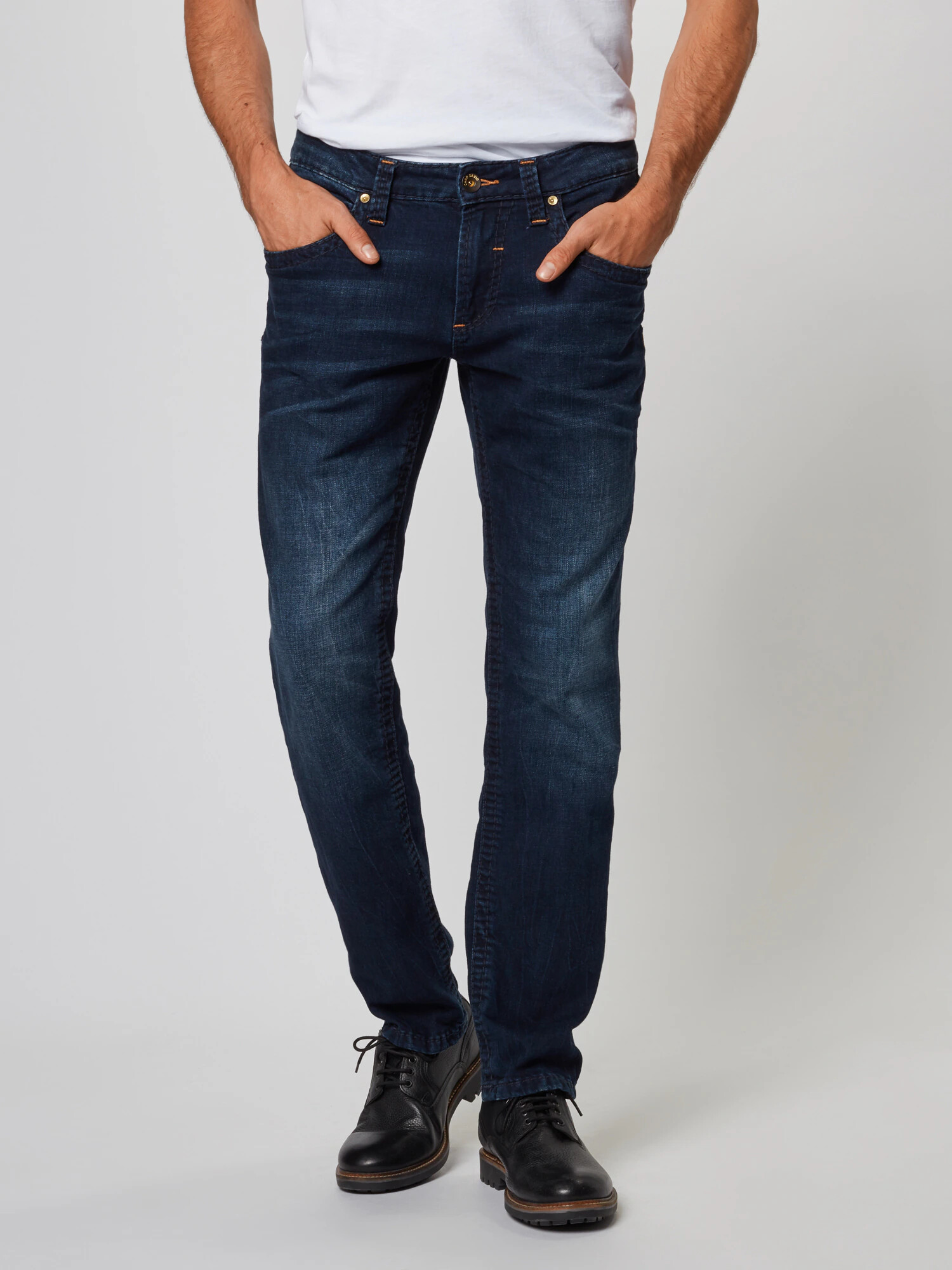 CAMP DAVID Jeans albastru denim - Pled.ro