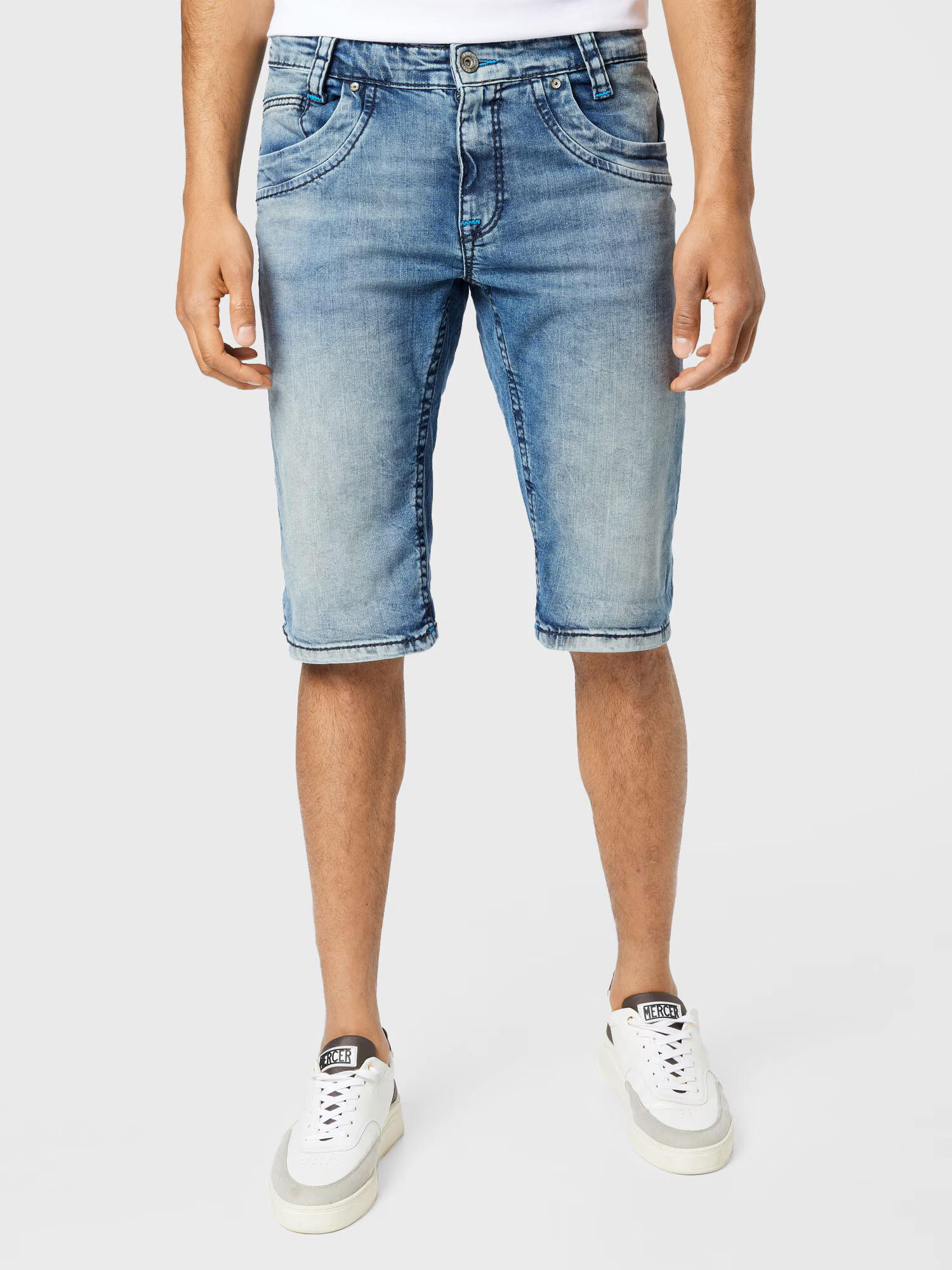 CAMP DAVID Jeans albastru denim - Pled.ro