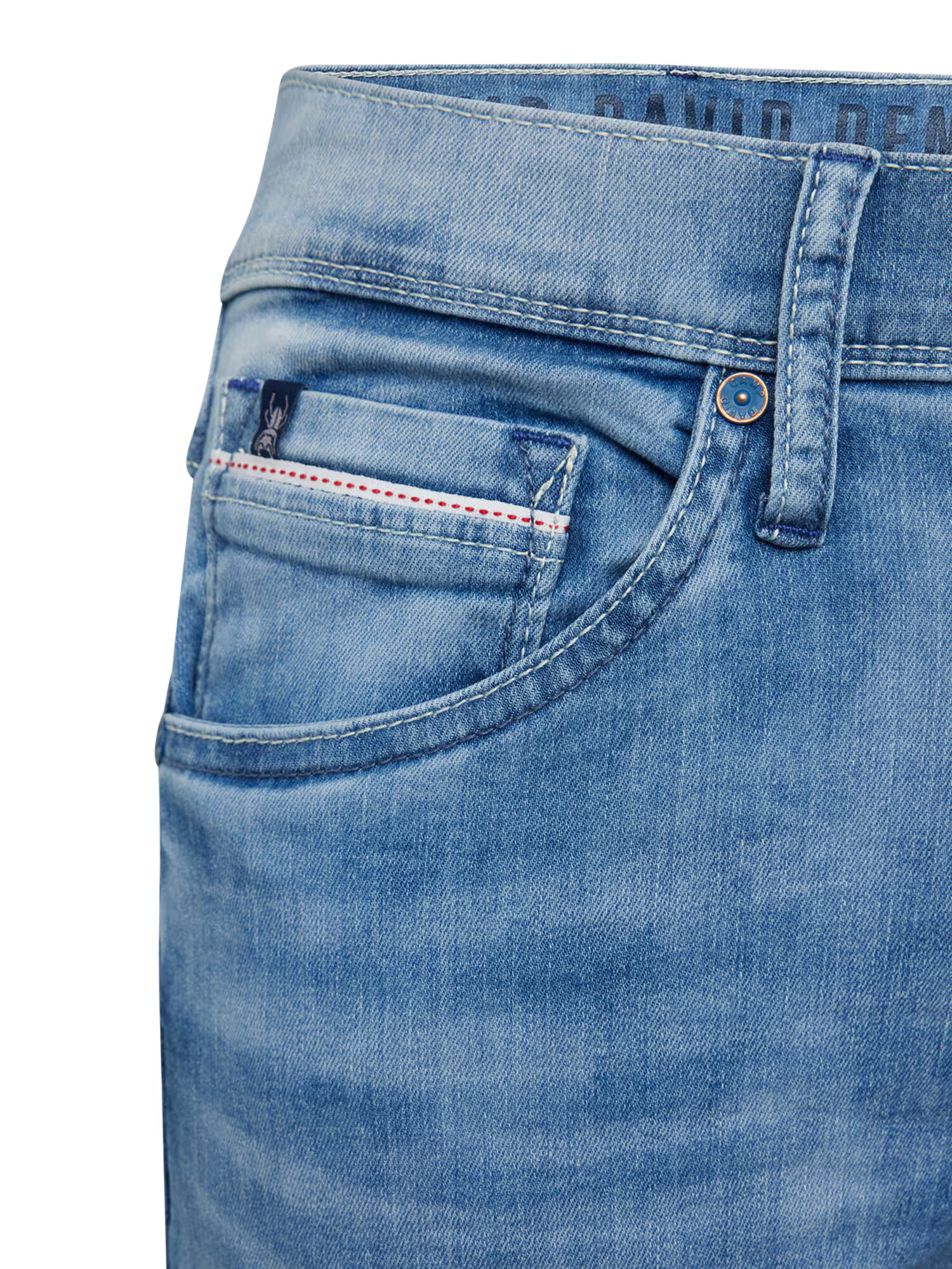 CAMP DAVID Jeans albastru denim - Pled.ro